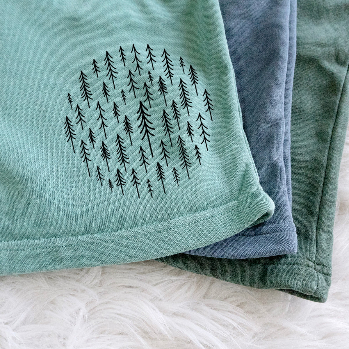 CIrcle of Trees - Unisex Pigment Dyed Shorts