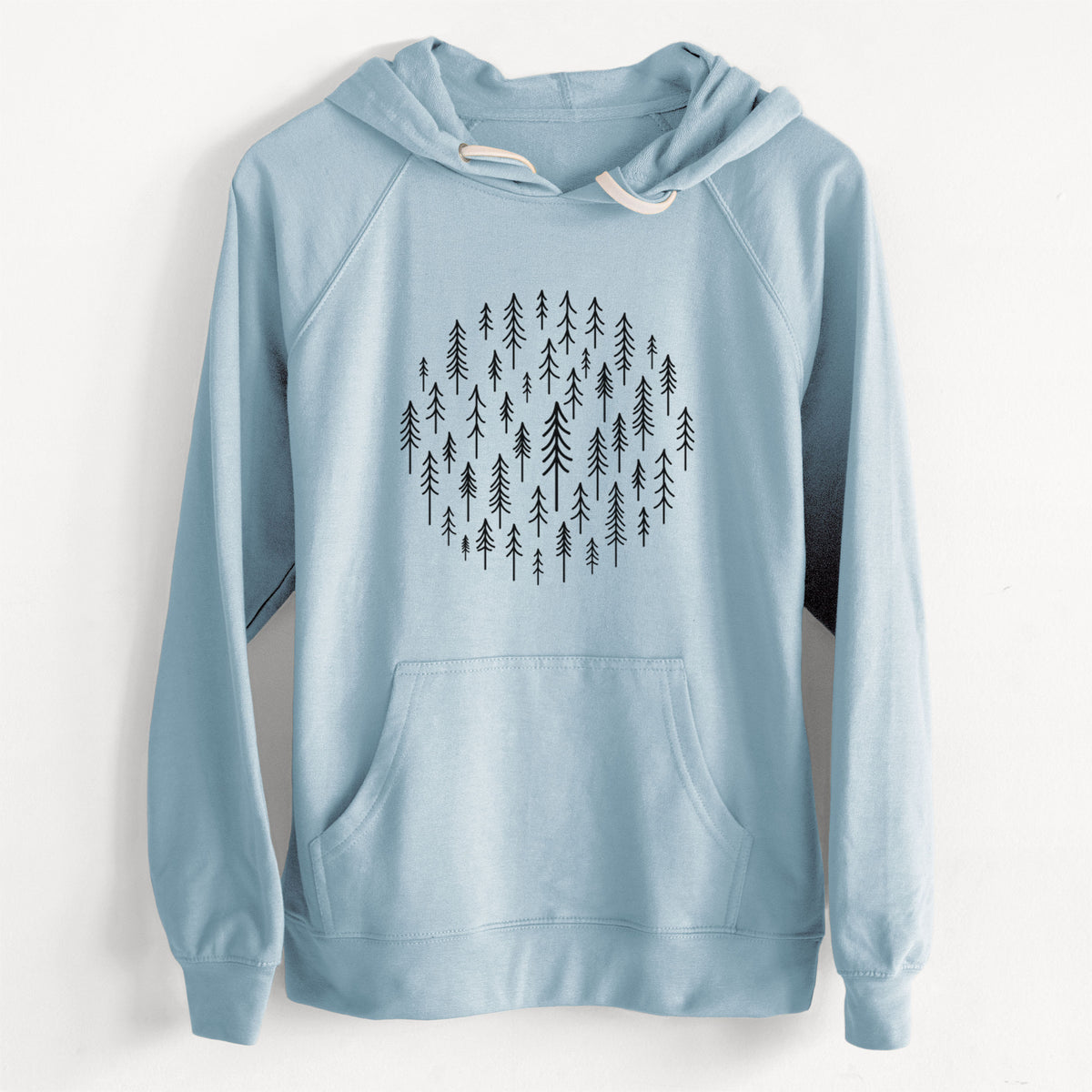 CLEARANCE - CIrcle of Trees  - Unisex Slim Fit Loopback Terry Hoodie