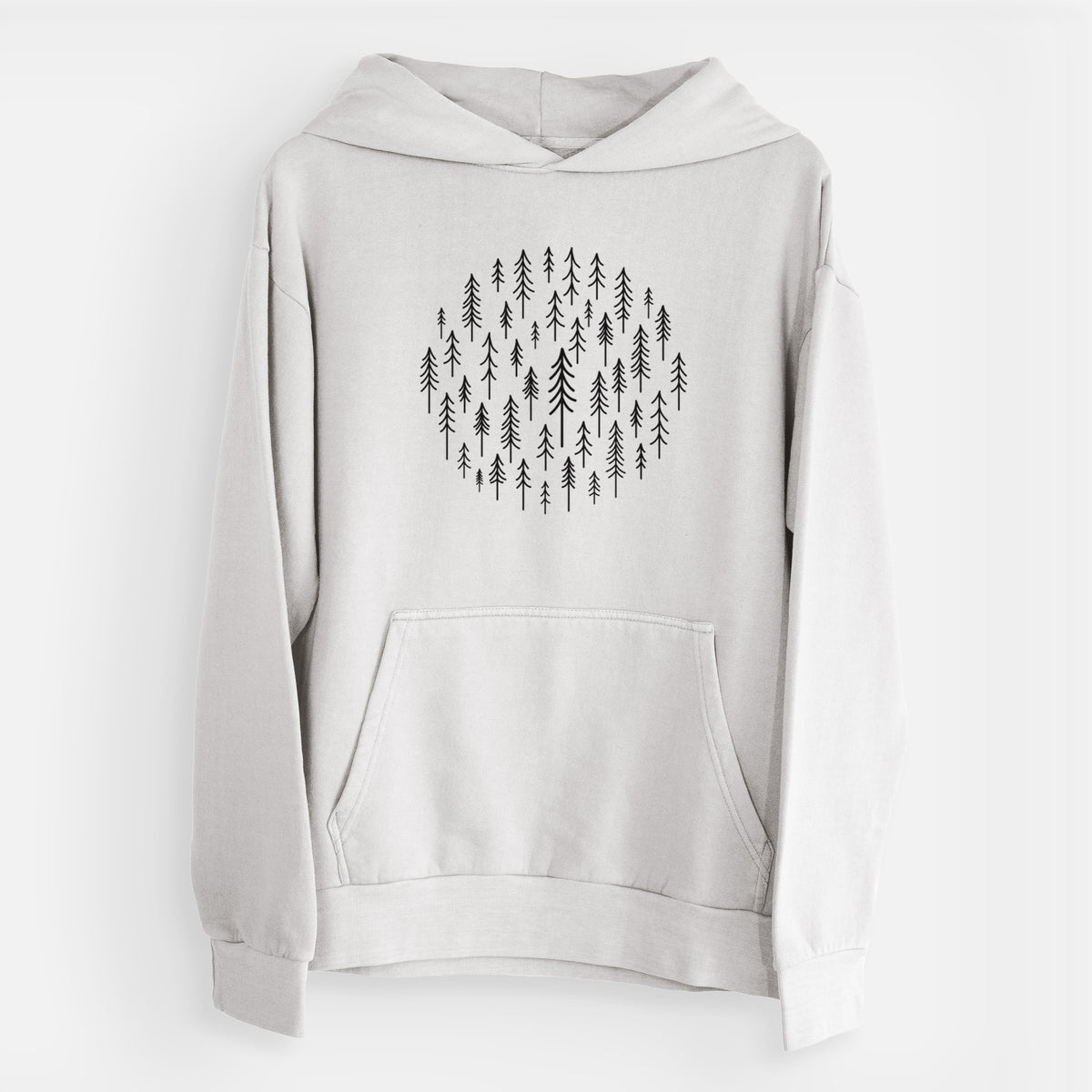 CIrcle of Trees  - Urban Heavyweight Hoodie