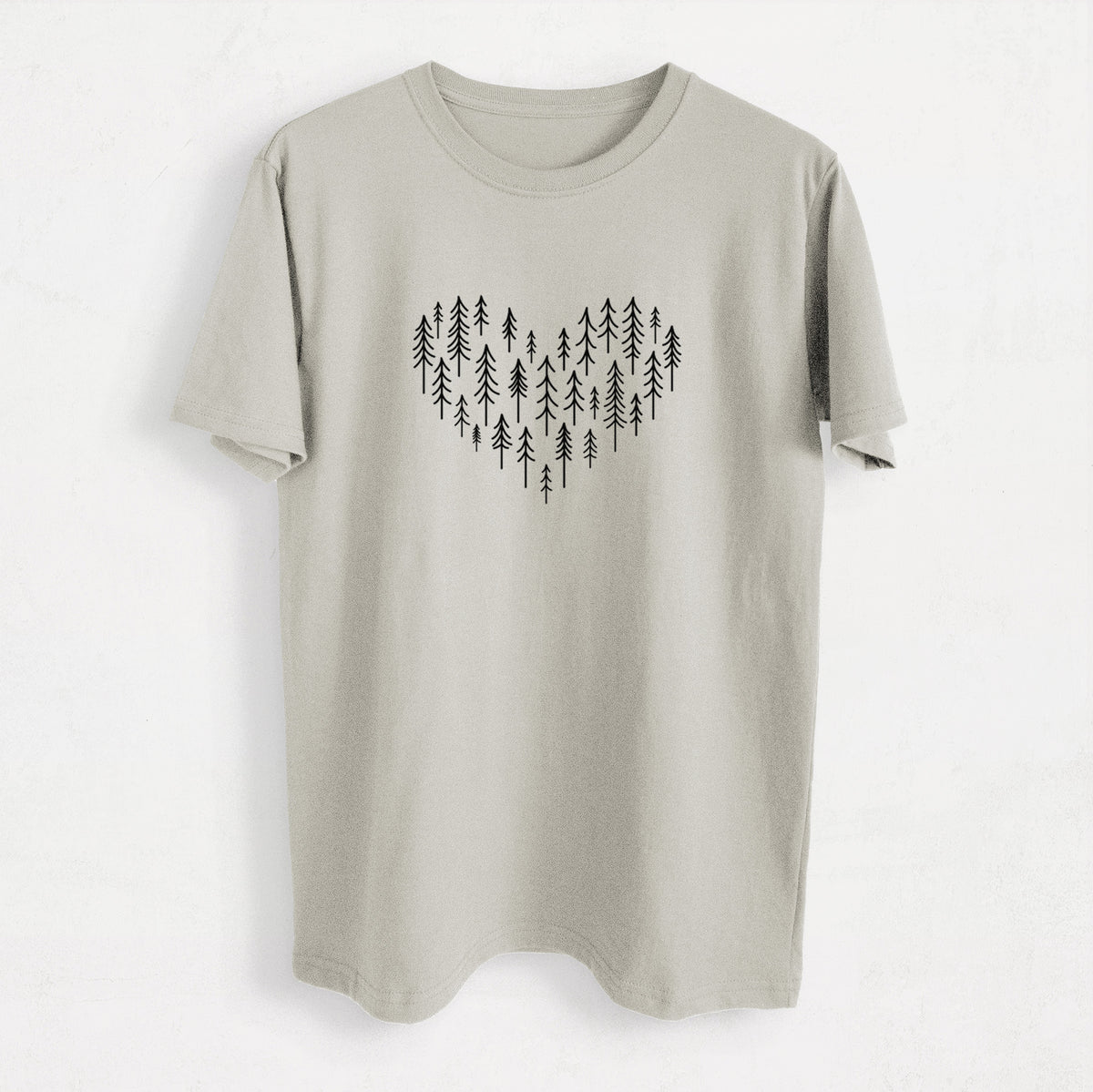 Heart of Trees - Heavyweight Men&#39;s 100% Organic Cotton Tee
