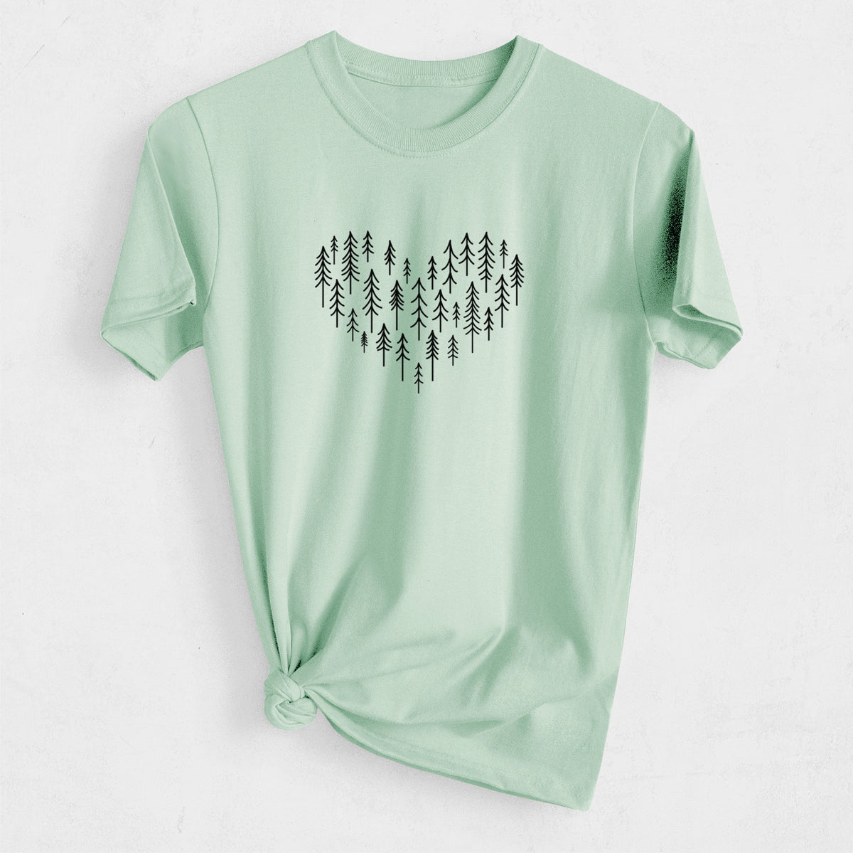 Heart of Trees - Heavyweight Men&#39;s 100% Organic Cotton Tee