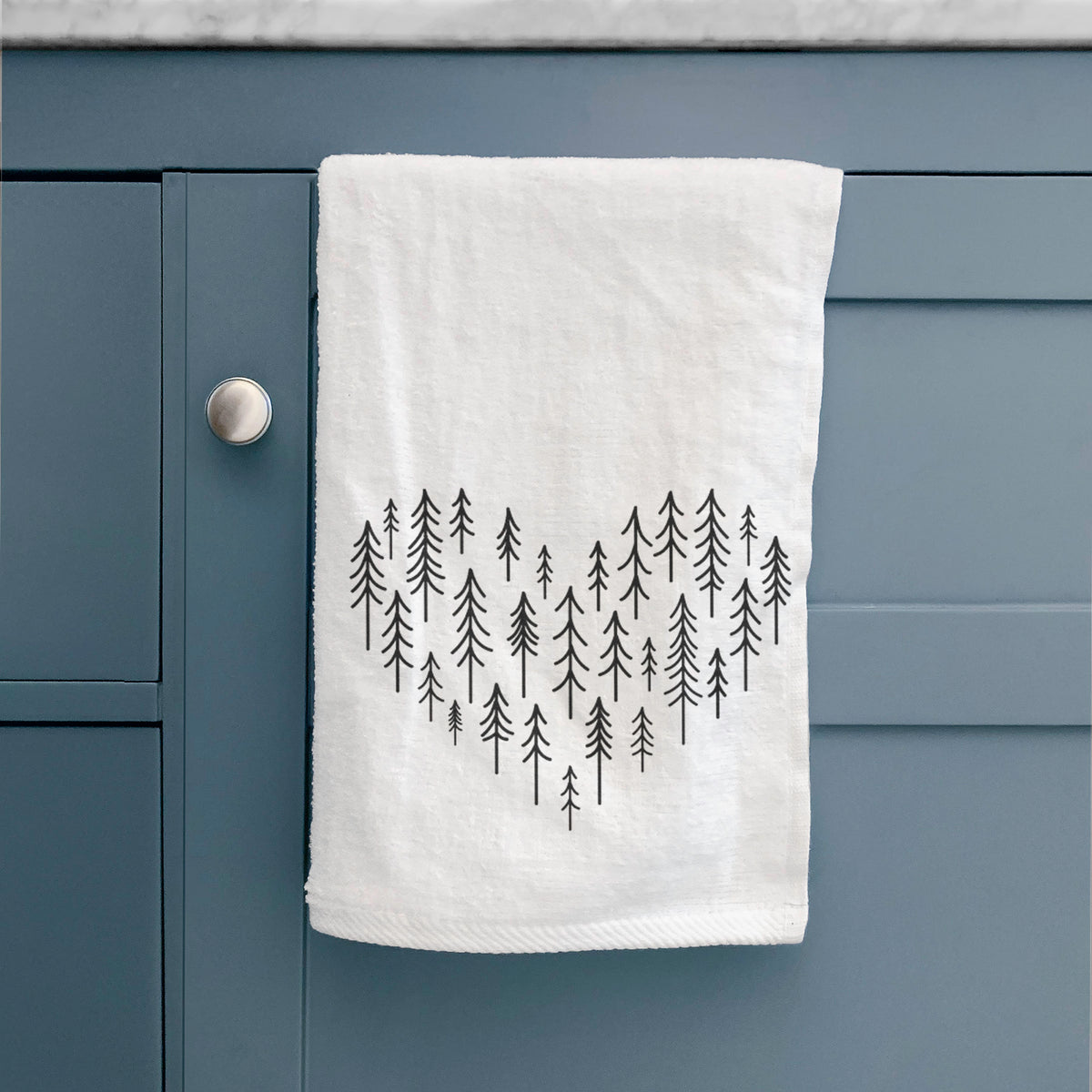 Heart of Trees Premium Decorative Hand Towel