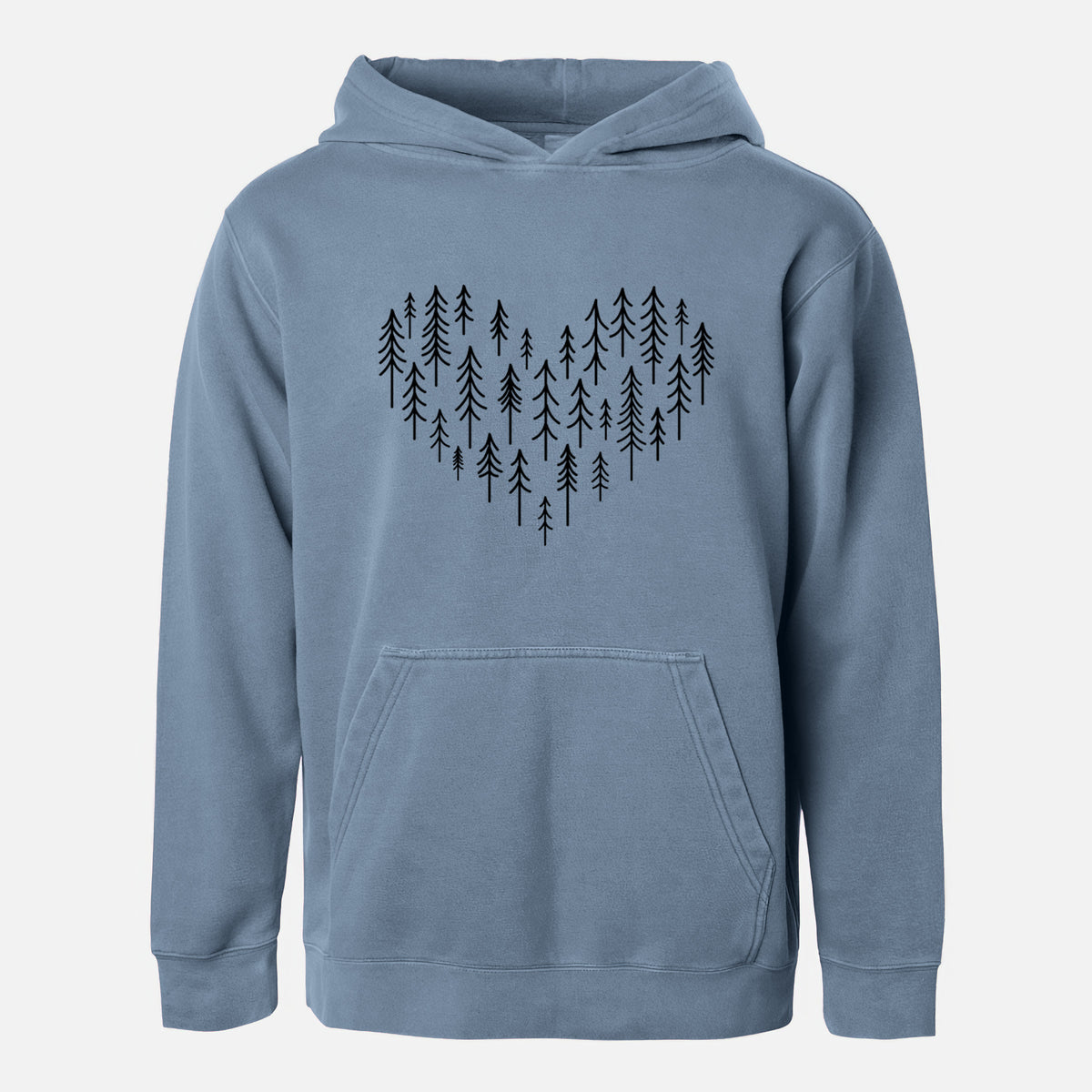 Heart of Trees - Youth Pigment Dyed Hoodie
