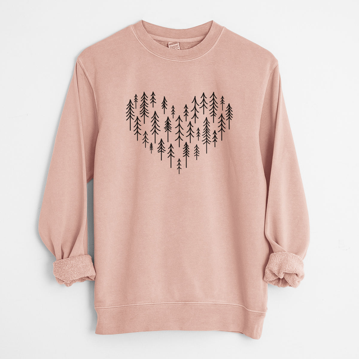 Heart of Trees - Unisex Pigment Dyed Crew Sweatshirt