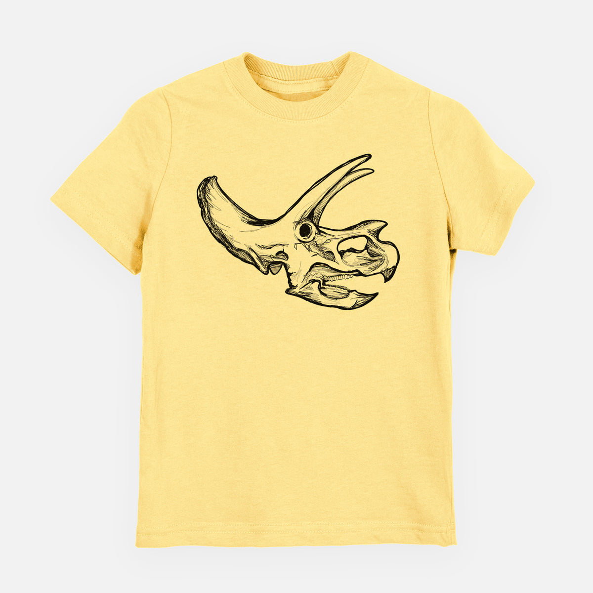 Triceratops Skull - Youth Shirt