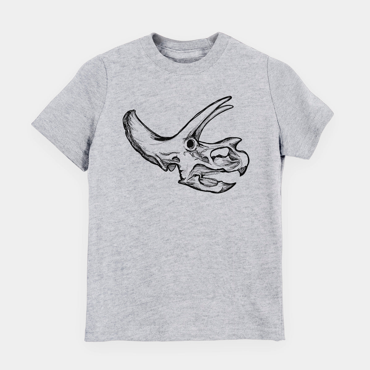 Triceratops Skull - Youth Shirt