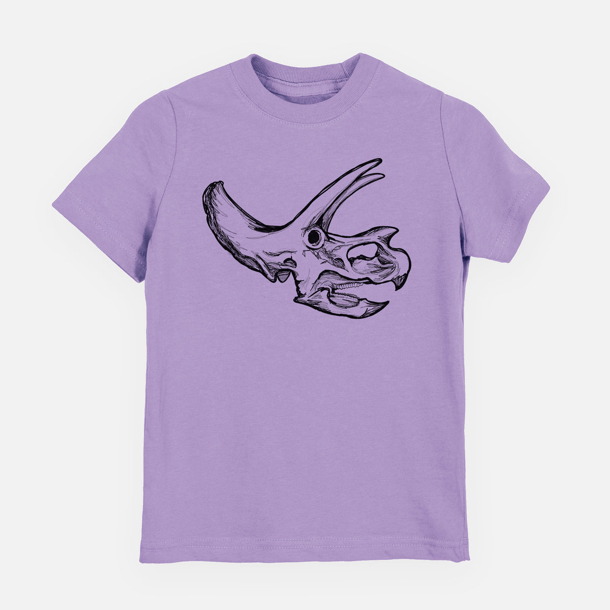 Triceratops Skull - Youth Shirt