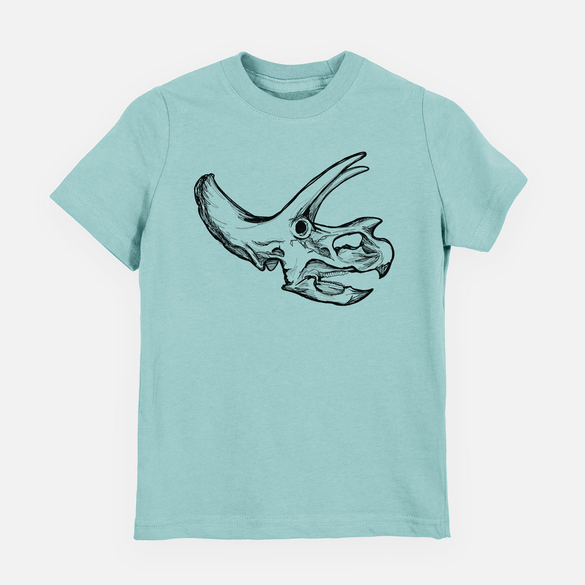 Triceratops Skull - Youth Shirt