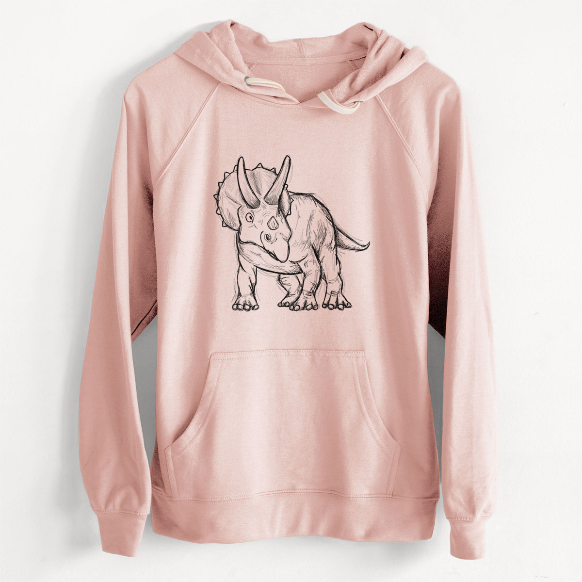 CLEARANCE - Triceratops Horridus  - Unisex Slim Fit Loopback Terry Hoodie