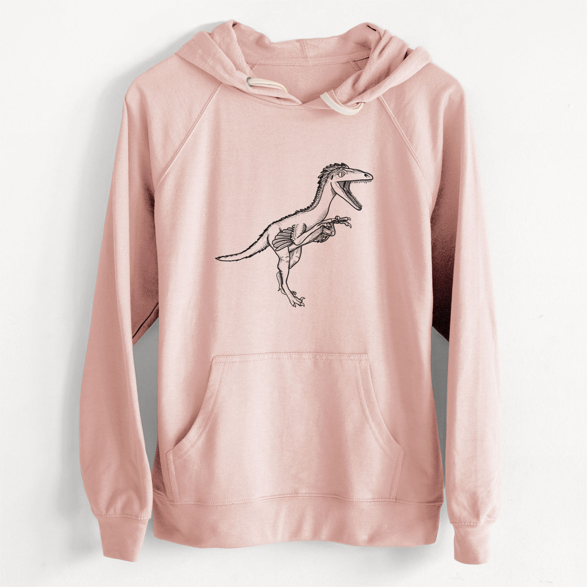 CLEARANCE - Troodon Formosus  - Unisex Slim Fit Loopback Terry Hoodie