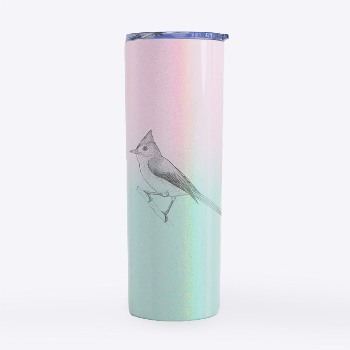 Tufted Titmouse - Baeolophus bicolor - 20oz Skinny Tumbler