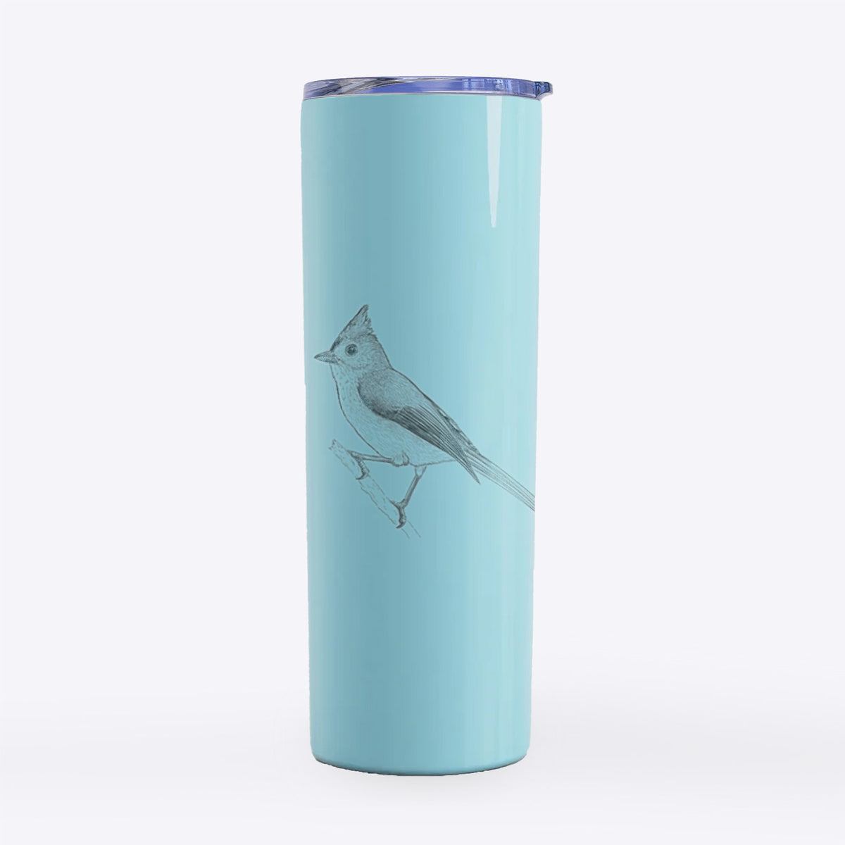 Tufted Titmouse - Baeolophus bicolor - 20oz Skinny Tumbler