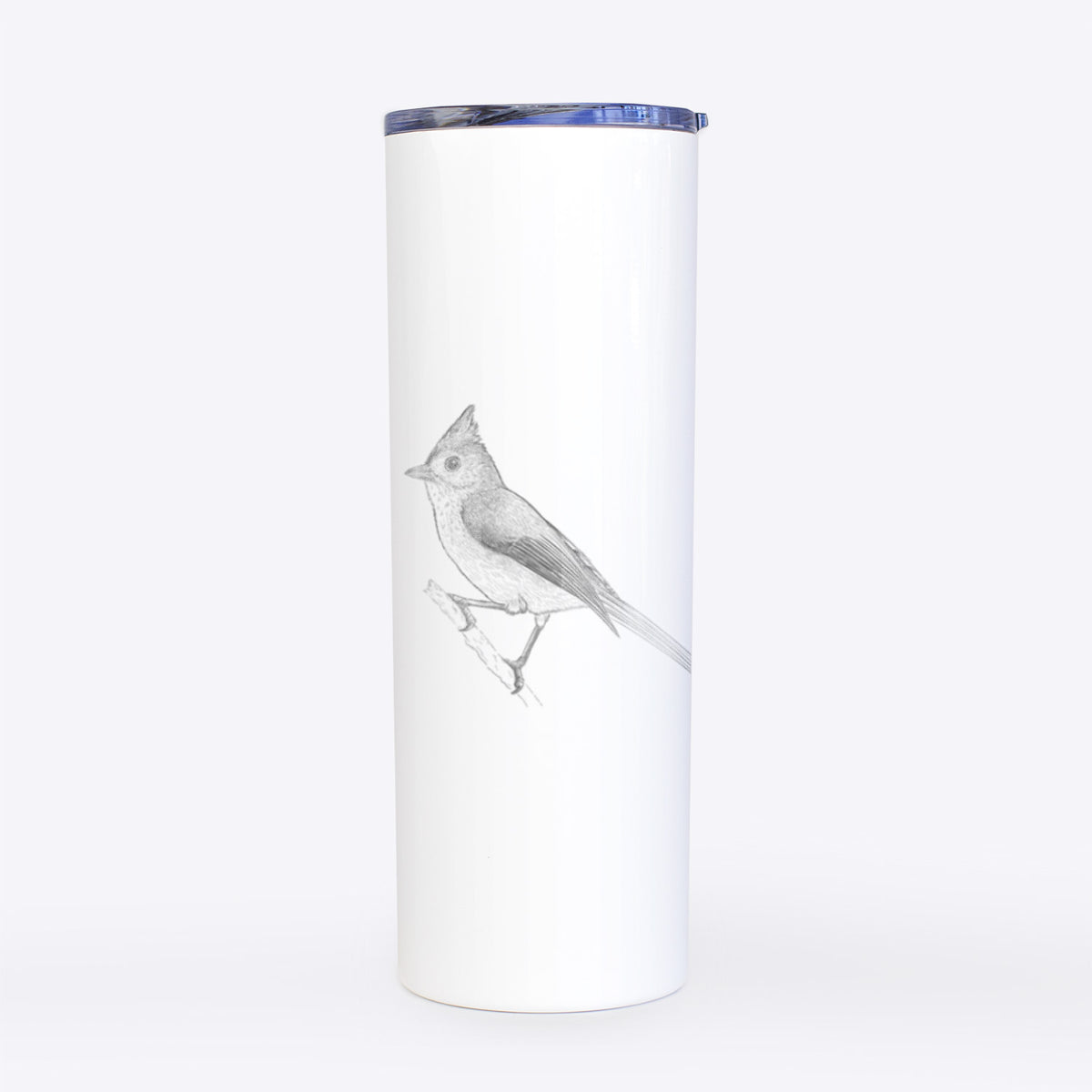 Tufted Titmouse - Baeolophus bicolor - 20oz Skinny Tumbler