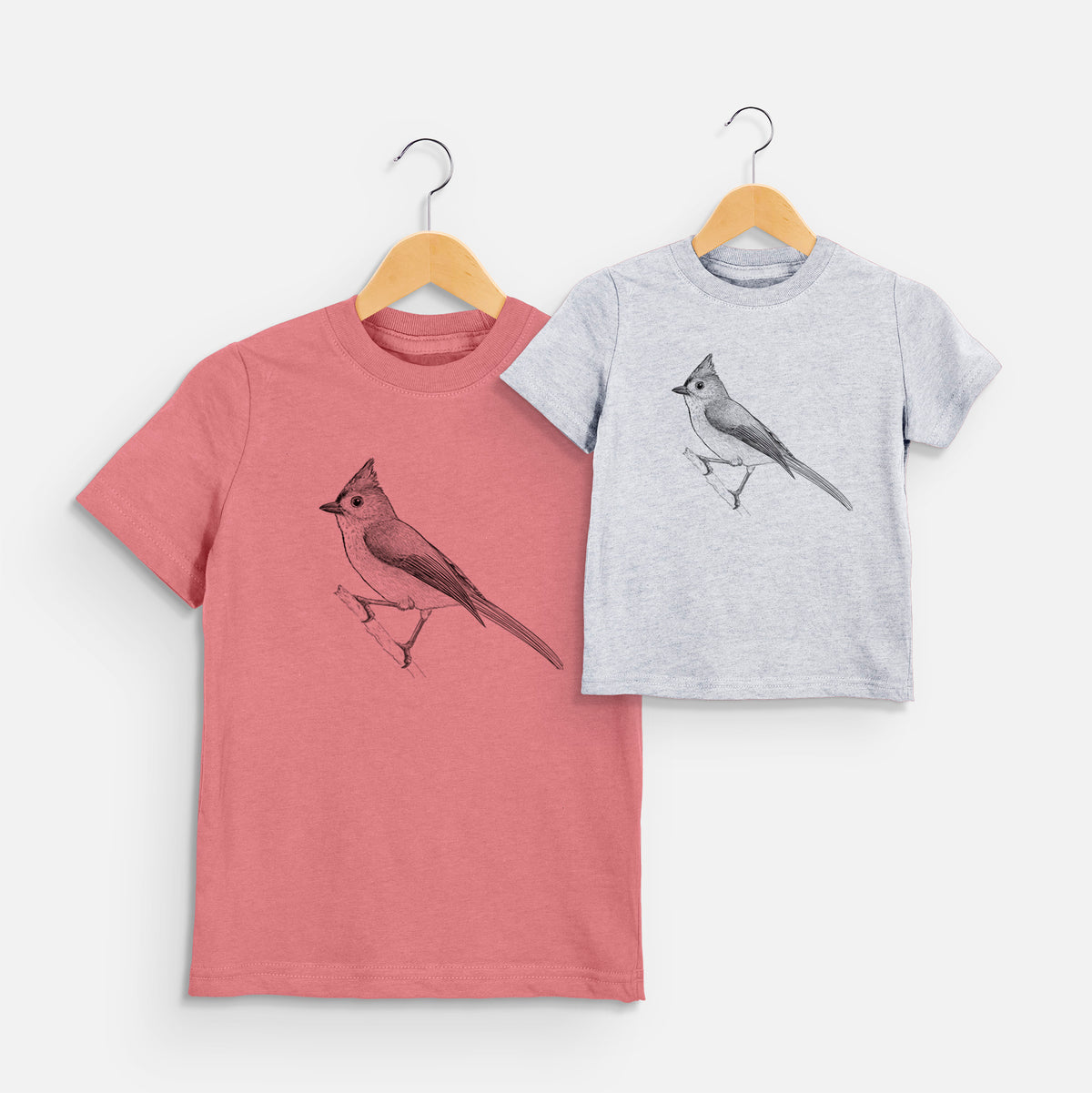 Tufted Titmouse - Baeolophus bicolor - Toddler/Youth Shirt