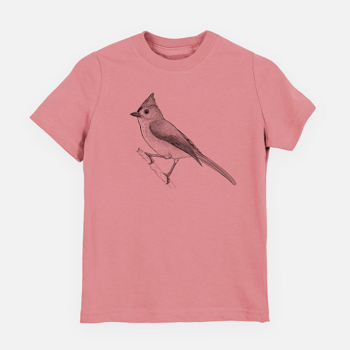 Tufted Titmouse - Baeolophus bicolor - Youth Shirt