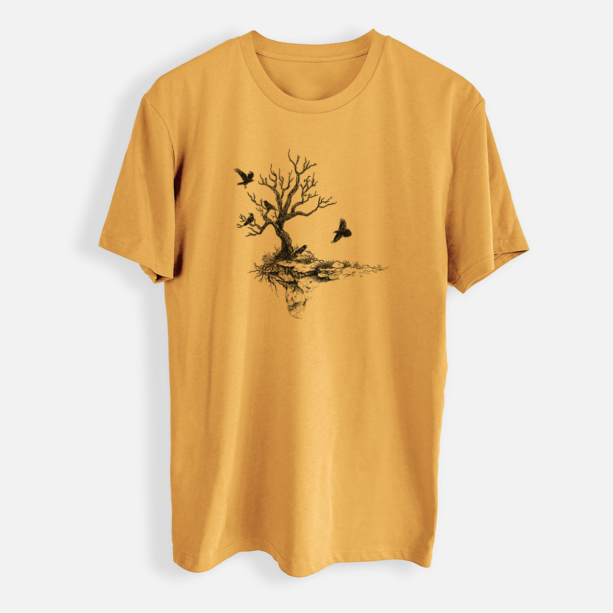 Twisted Tree with Ravens - Mens Everyday Staple Tee