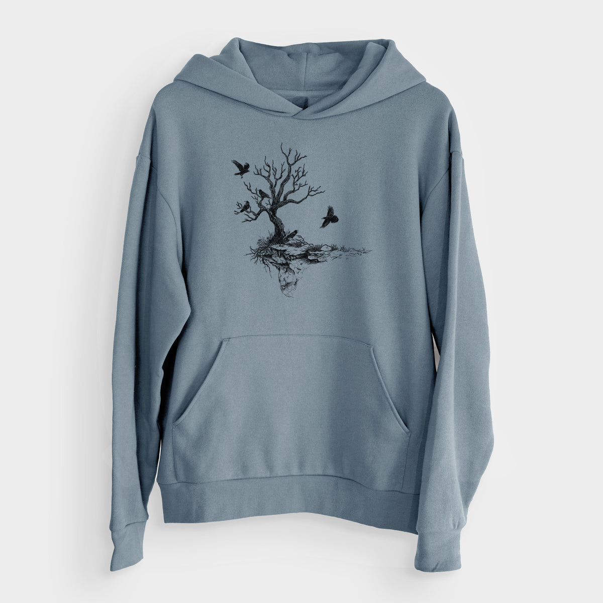 Twisted Tree with Ravens  - Bodega Midweight Hoodie