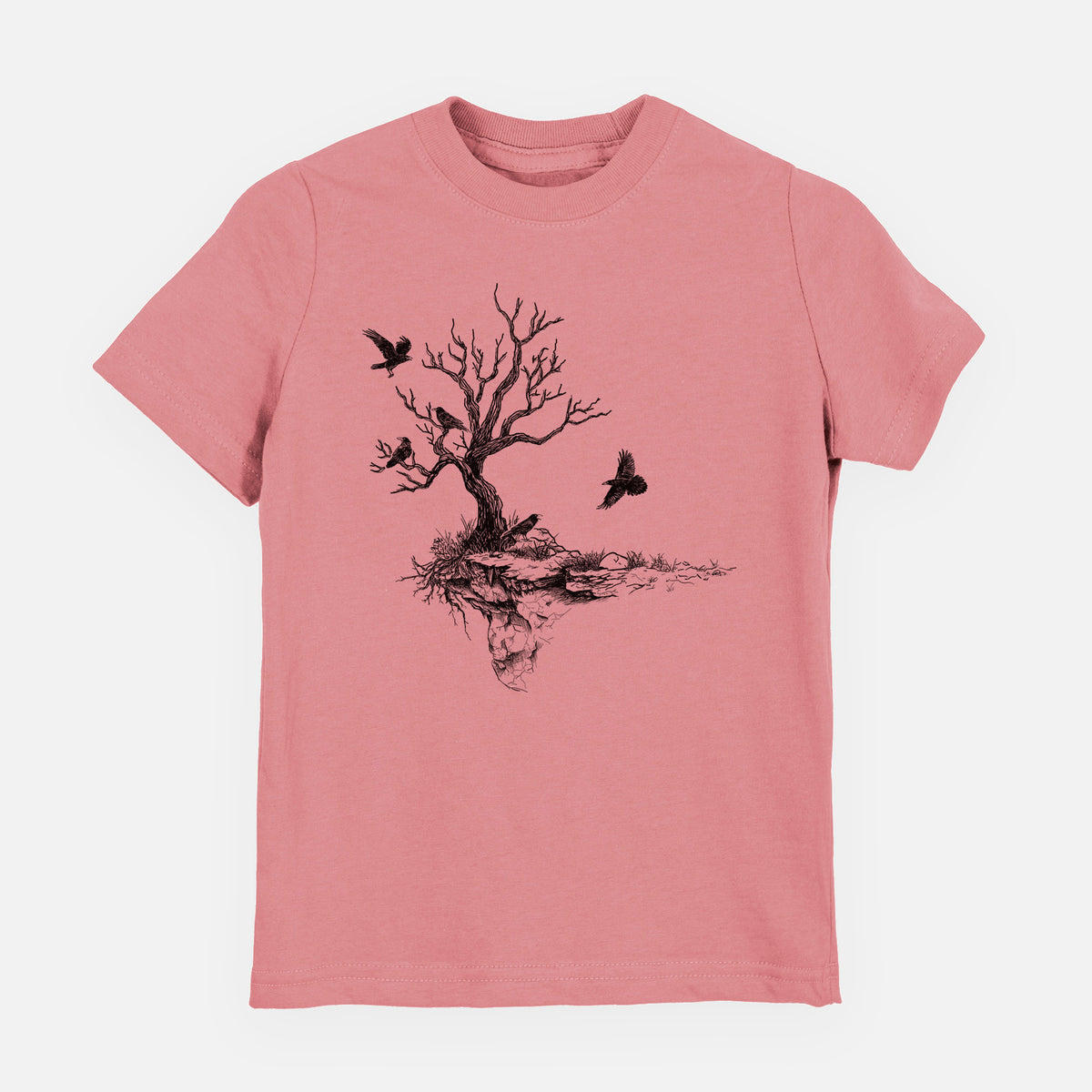 Twisted Tree with Ravens - Youth Shirt