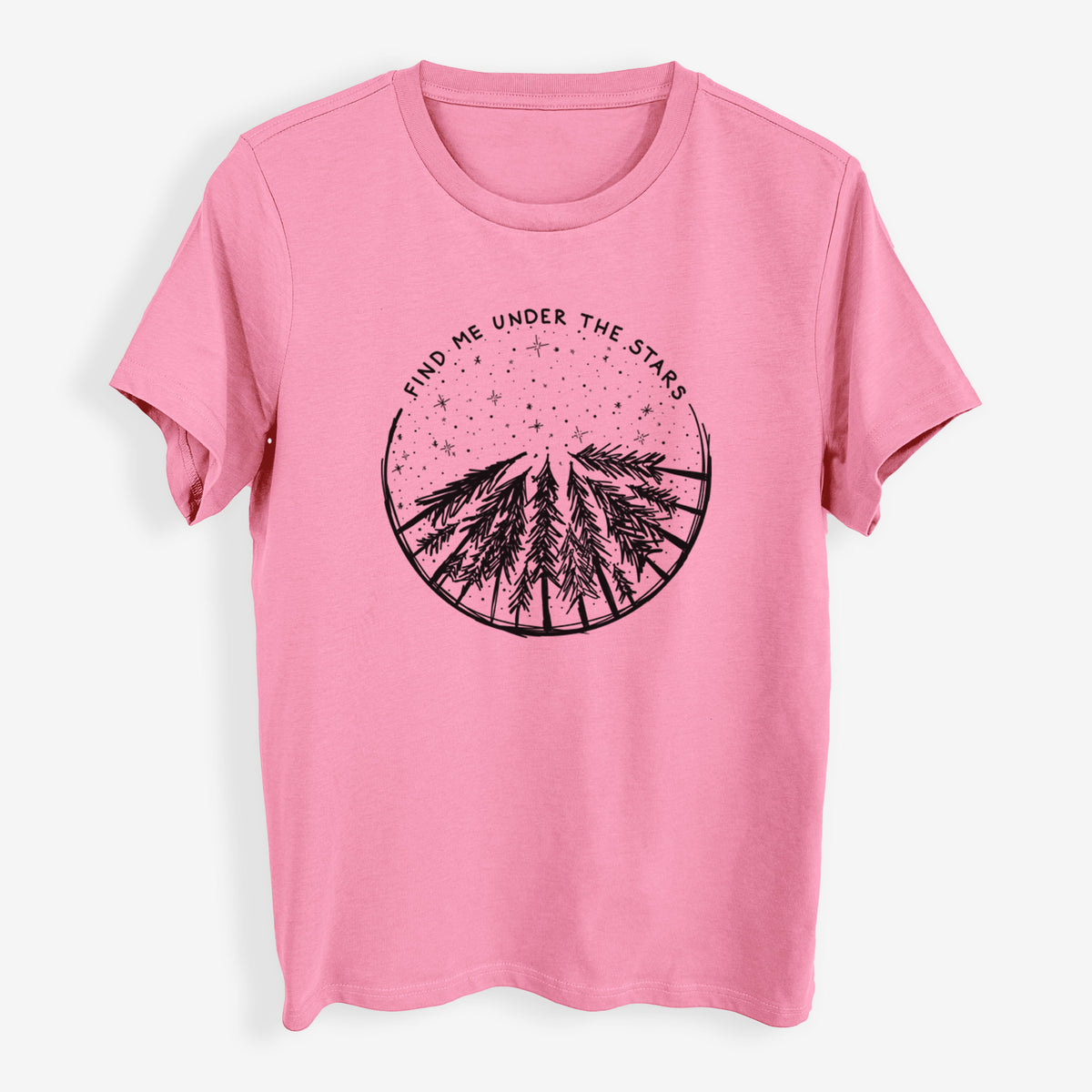 Find Me Under the Stars - Womens Everyday Maple Tee
