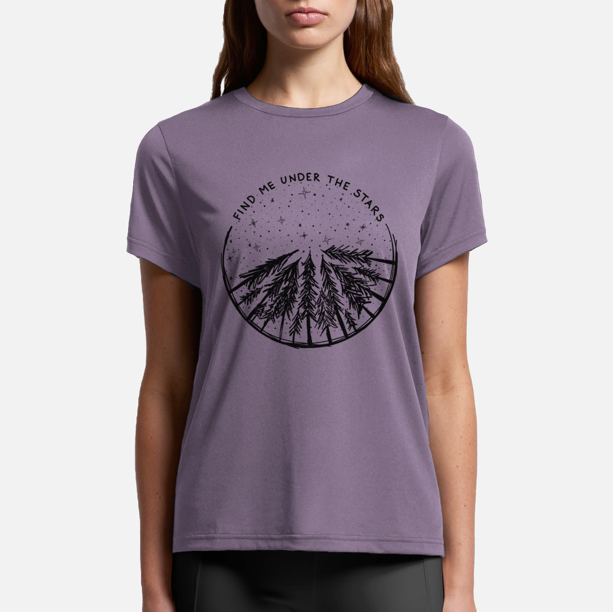 Find Me Under the Stars - Womens Everyday Maple Tee