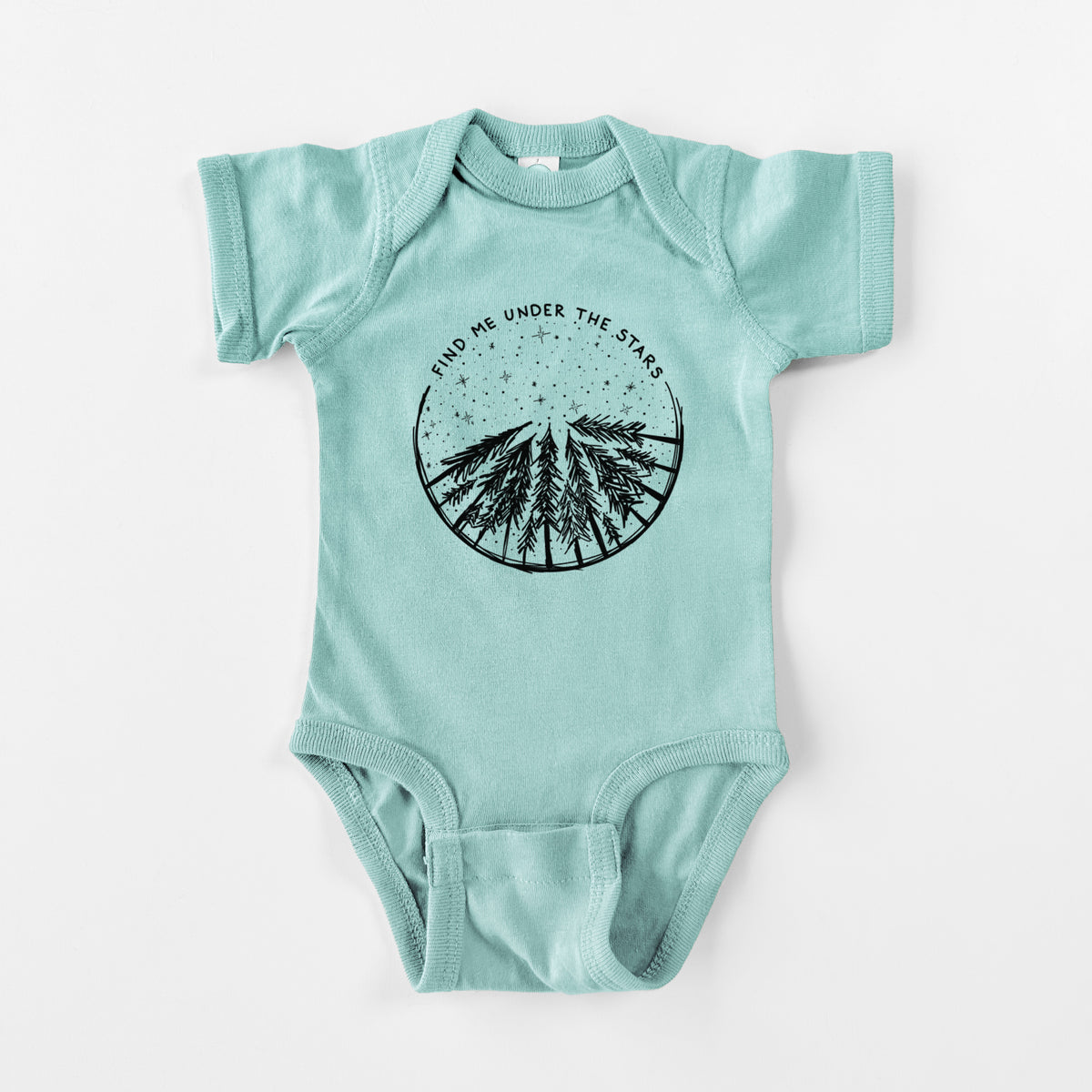 Find Me Under the Stars - Baby Fine Jersey Bodysuit
