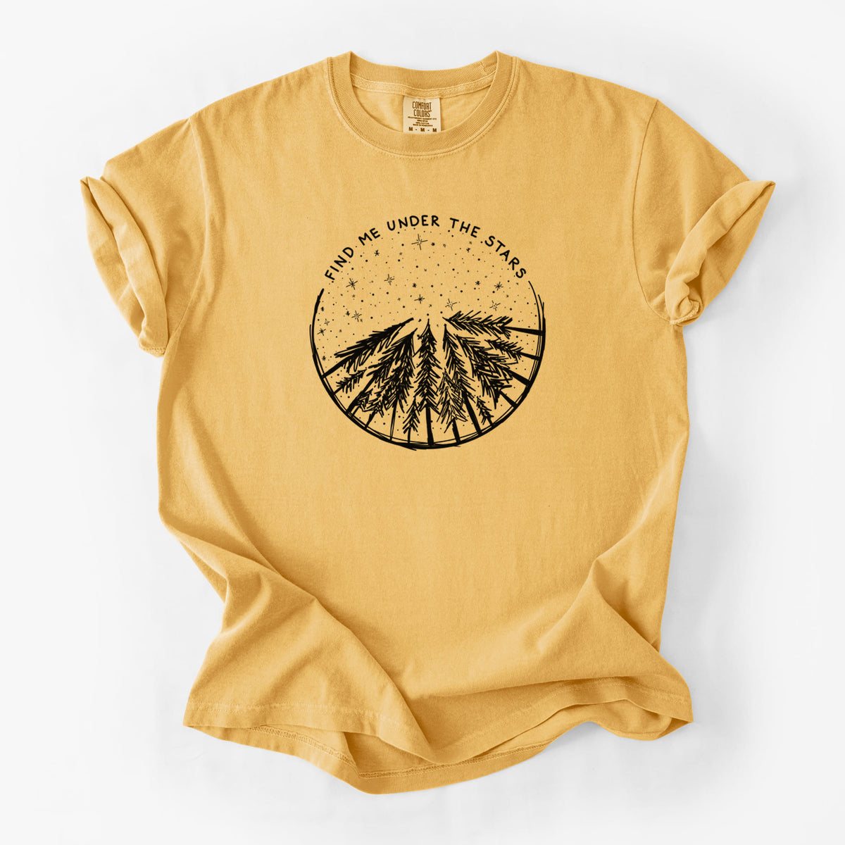 Find Me Under the Stars - Unisex Comfort Colors Garment-Dyed Heavyweight T-shirt