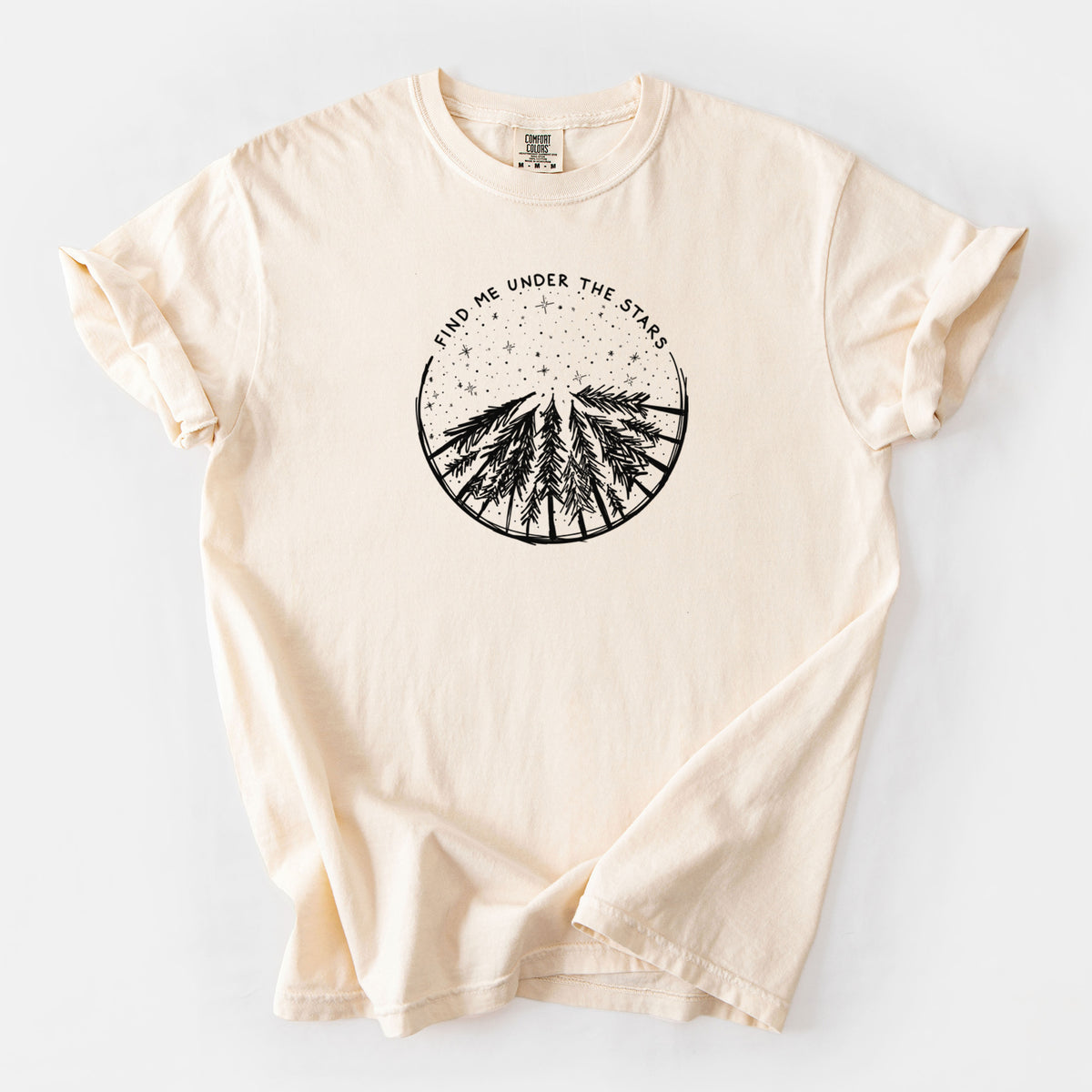 Find Me Under the Stars - Unisex Comfort Colors Garment-Dyed Heavyweight T-shirt