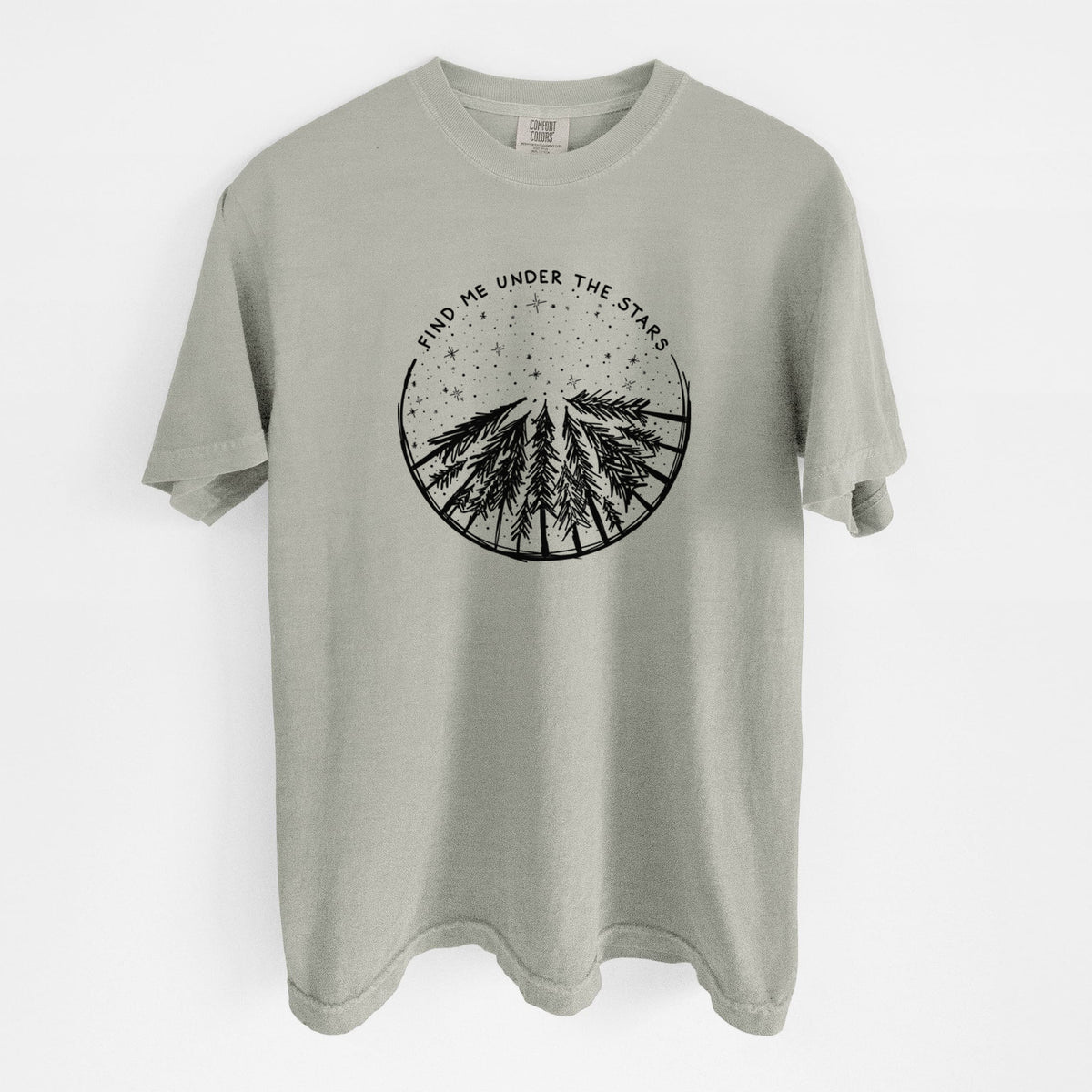 Find Me Under the Stars - Unisex Comfort Colors Garment-Dyed Heavyweight T-shirt