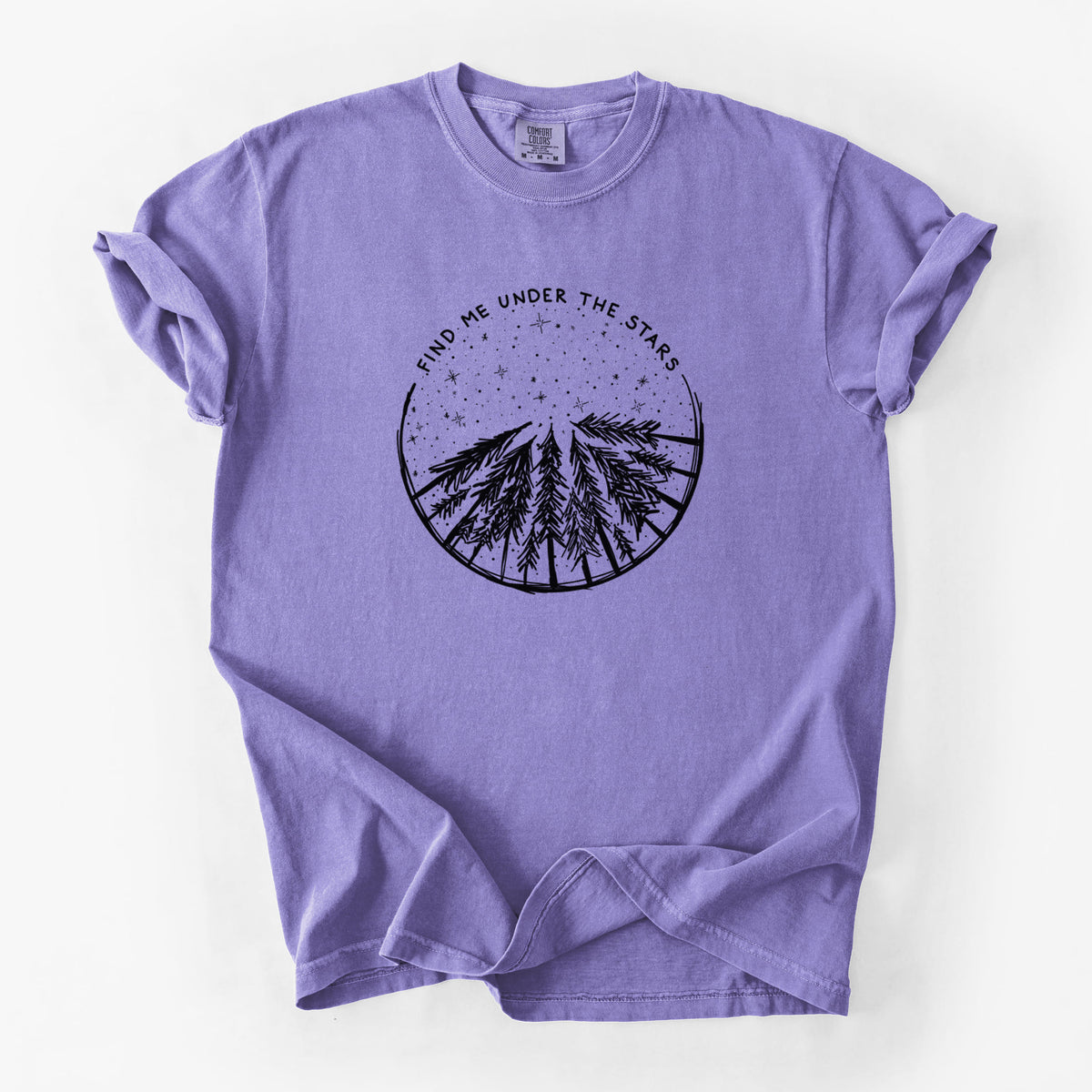 Find Me Under the Stars - Unisex Comfort Colors Garment-Dyed Heavyweight T-shirt