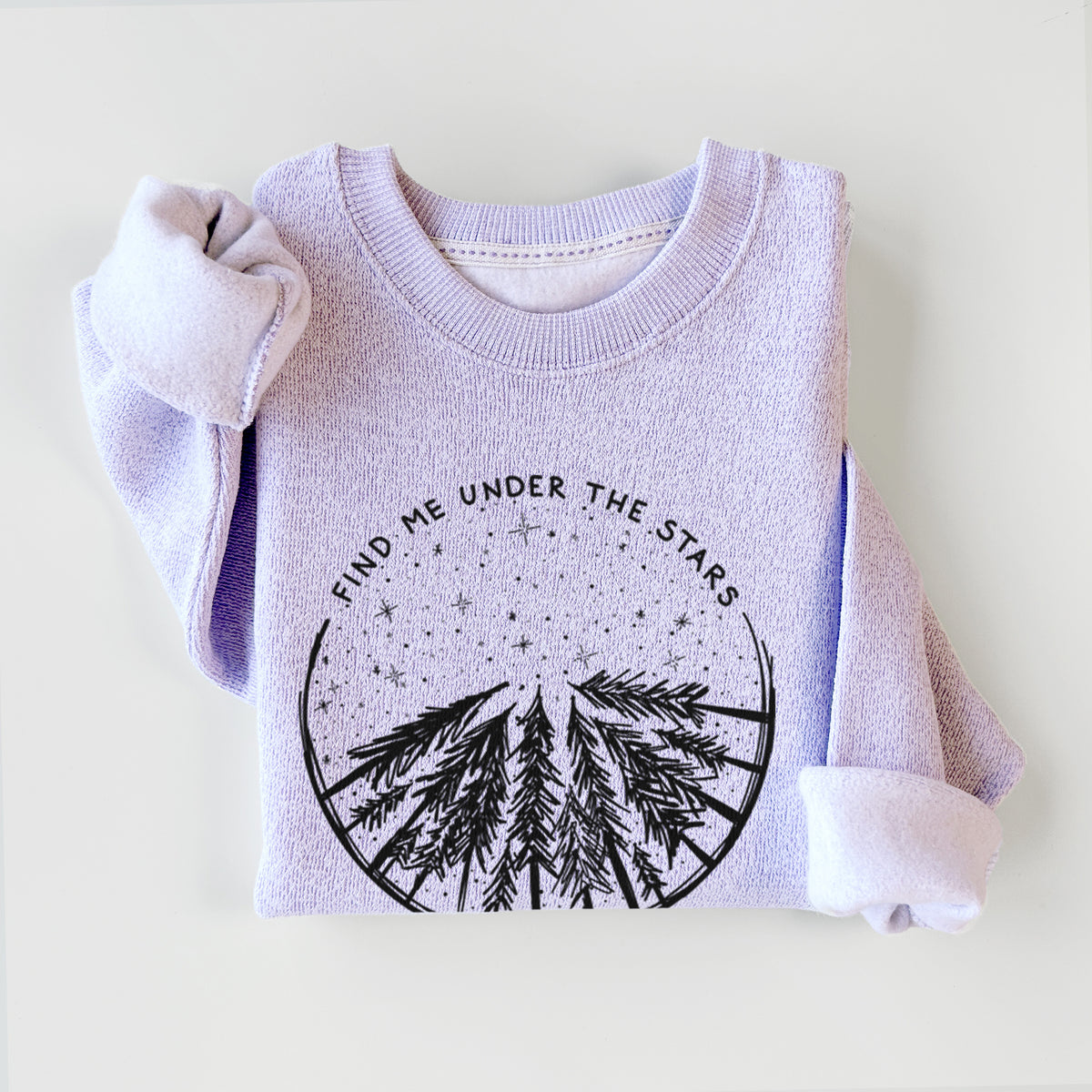 Find Me Under the Stars - Knit Sweatshirt