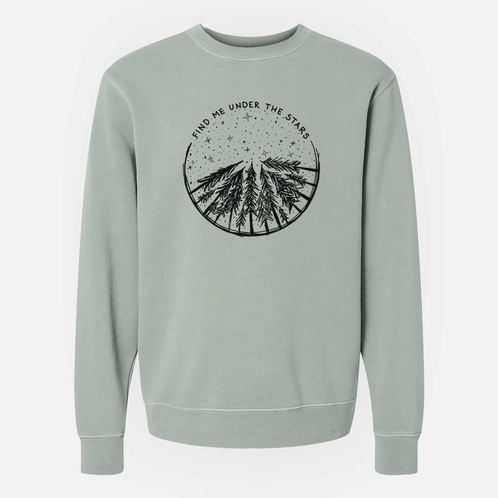 BAL　21AW PIGMENT DYED CREW SWEAT Unisex Midweight Pigment Dyed Crew Neck