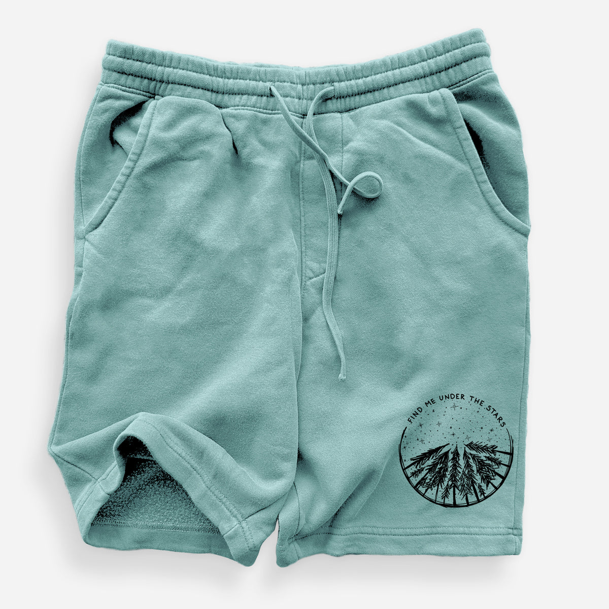 Find Me Under the Stars - Unisex Pigment Dyed Shorts