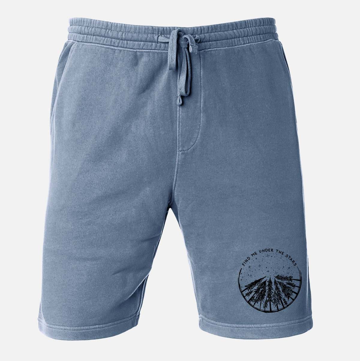Find Me Under the Stars - Unisex Pigment Dyed Shorts