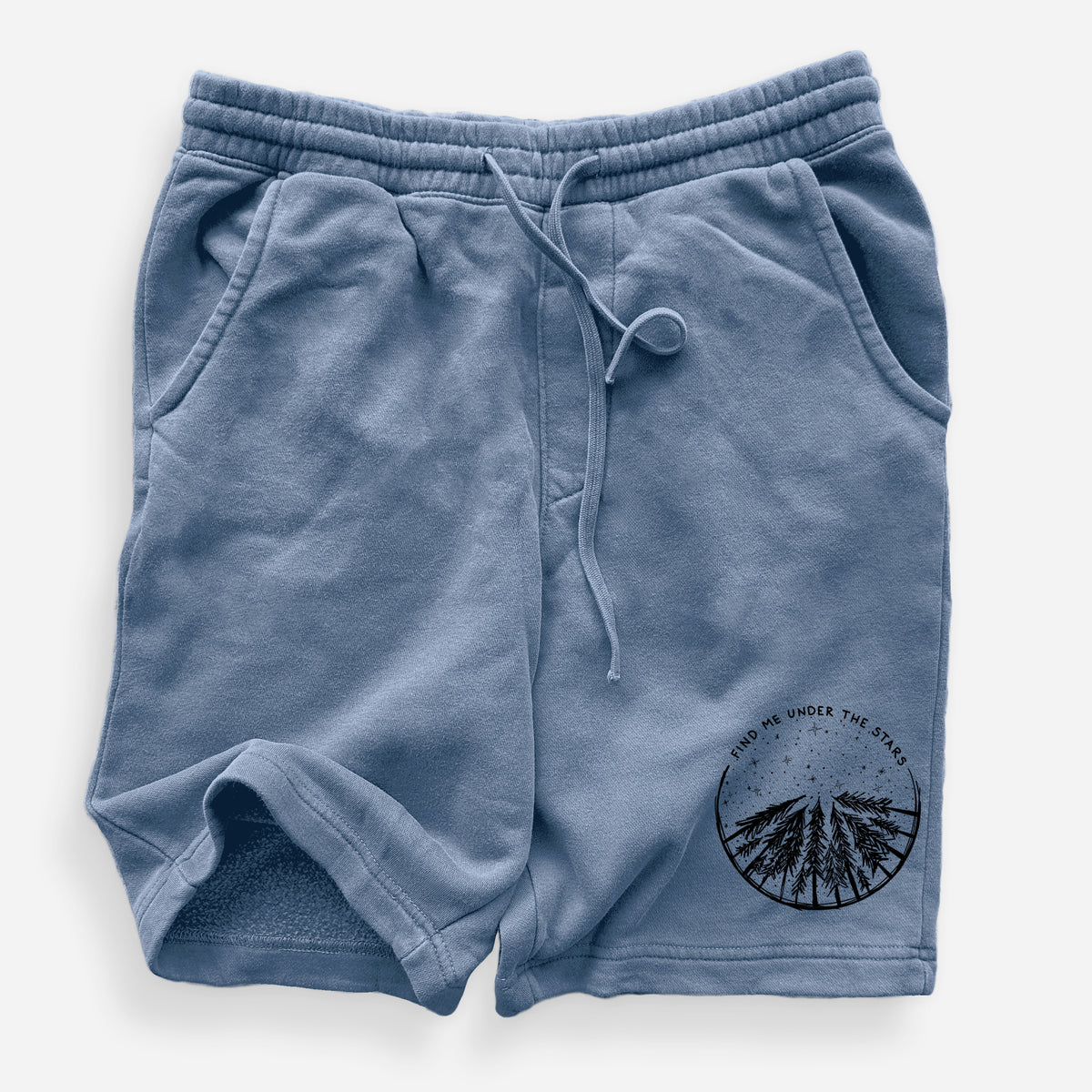 Find Me Under the Stars - Unisex Pigment Dyed Shorts
