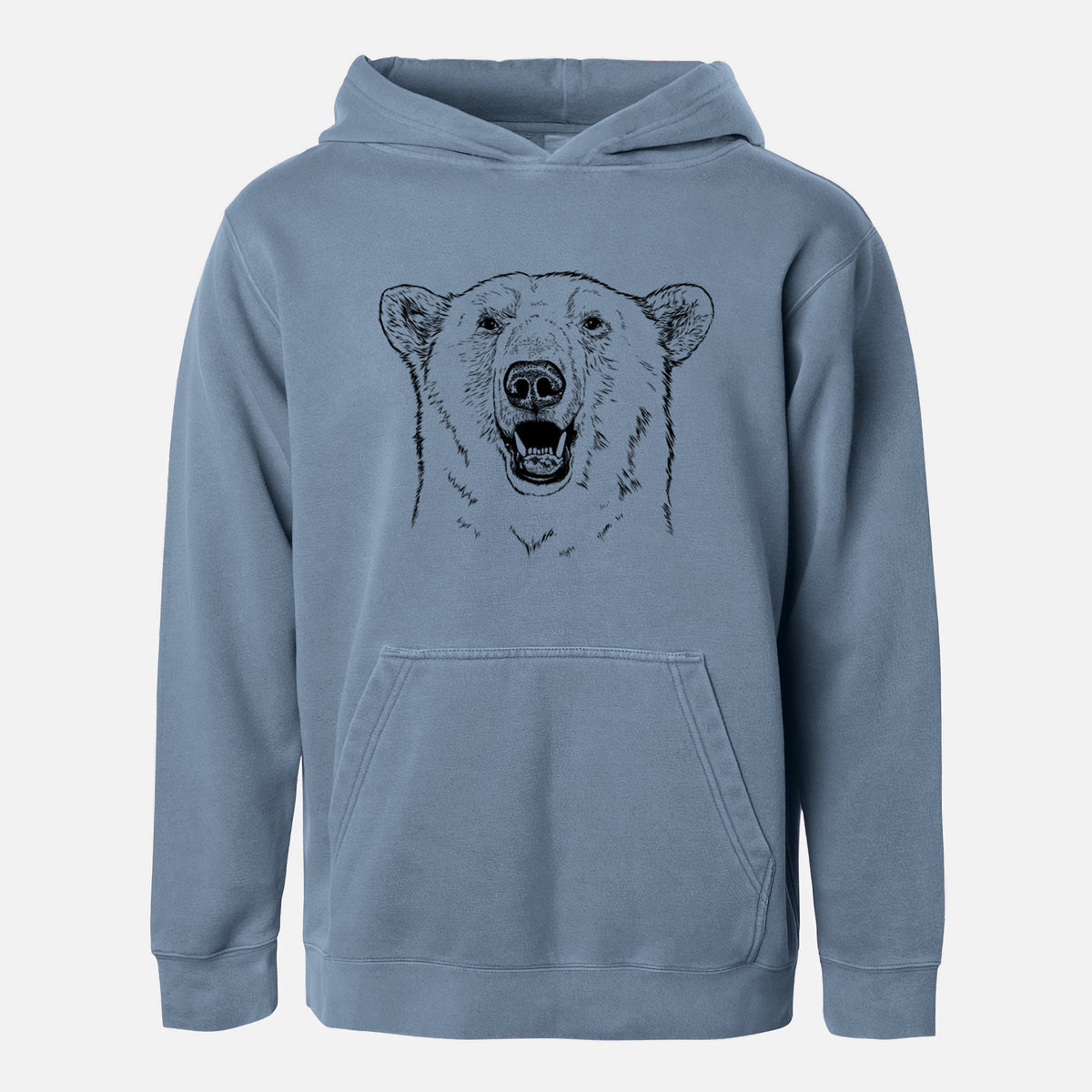 Ursus Maritimus - Polar Bear - Youth Pigment Dyed Hoodie