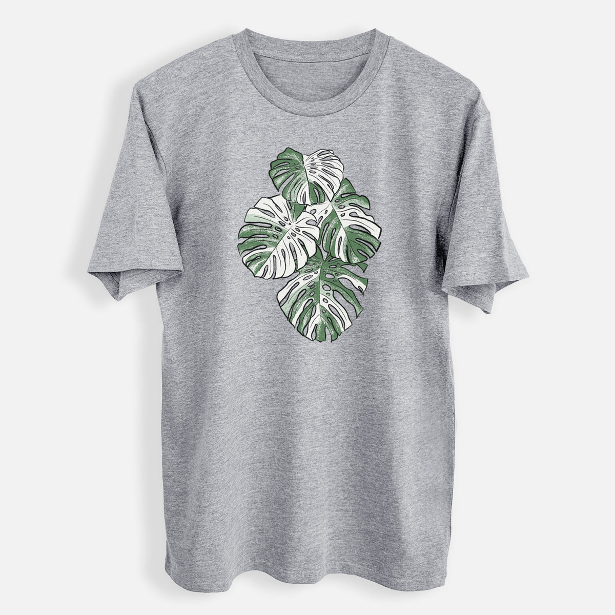 Variegated Monstera - Mens Everyday Staple Tee