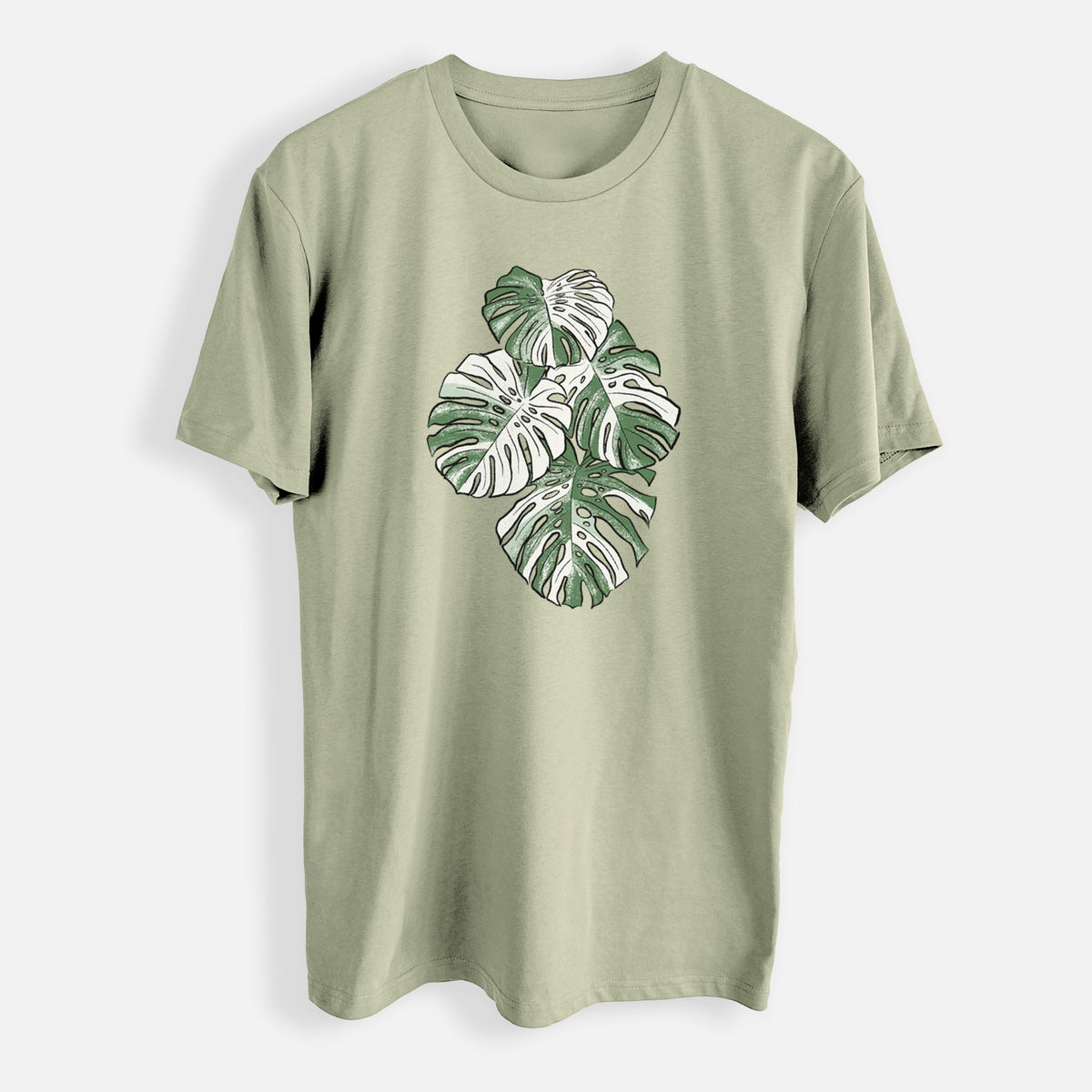 Variegated Monstera - Mens Everyday Staple Tee