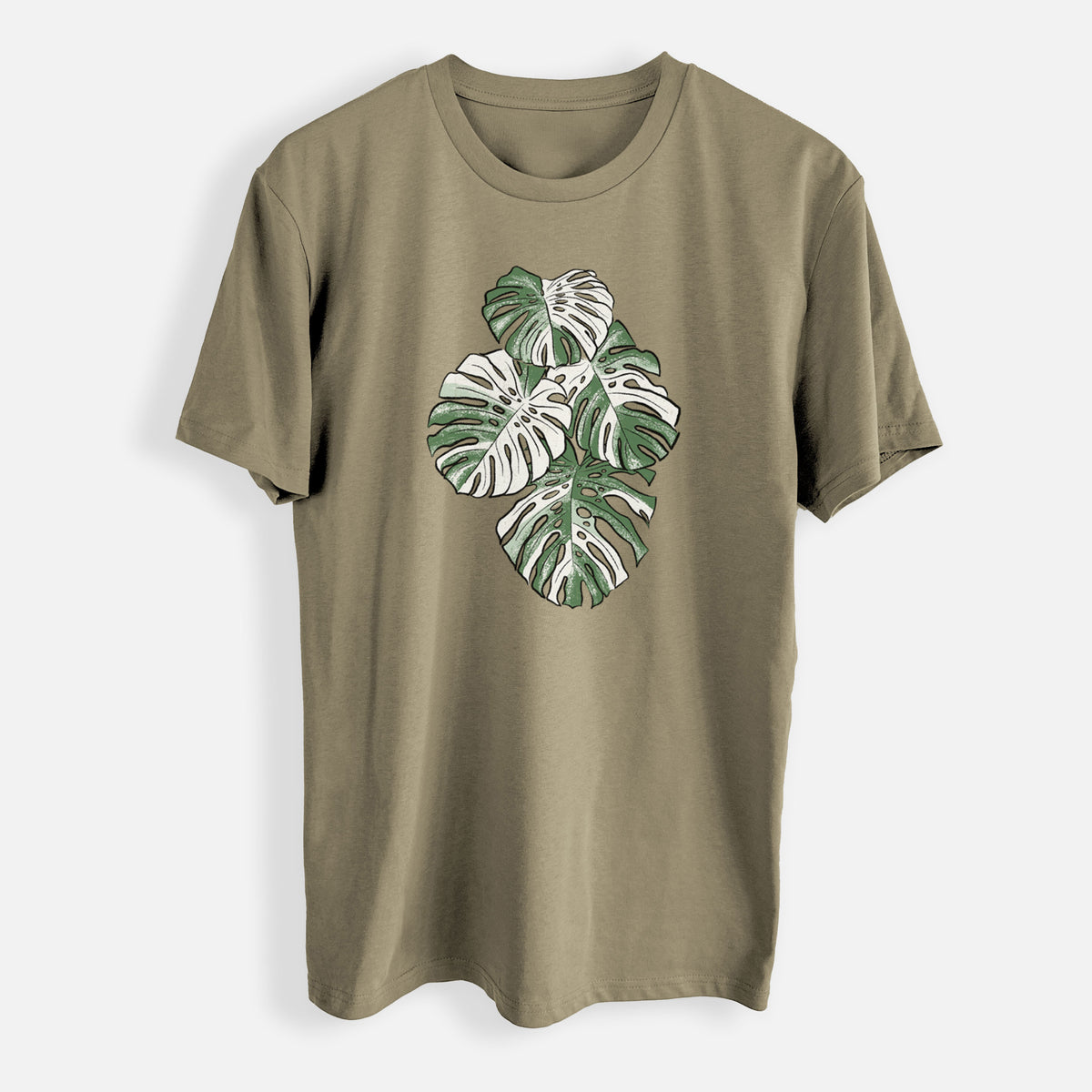 Variegated Monstera - Mens Everyday Staple Tee