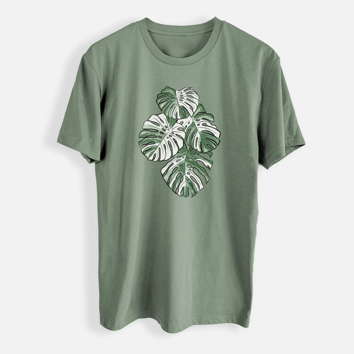 Variegated Monstera - Mens Everyday Staple Tee