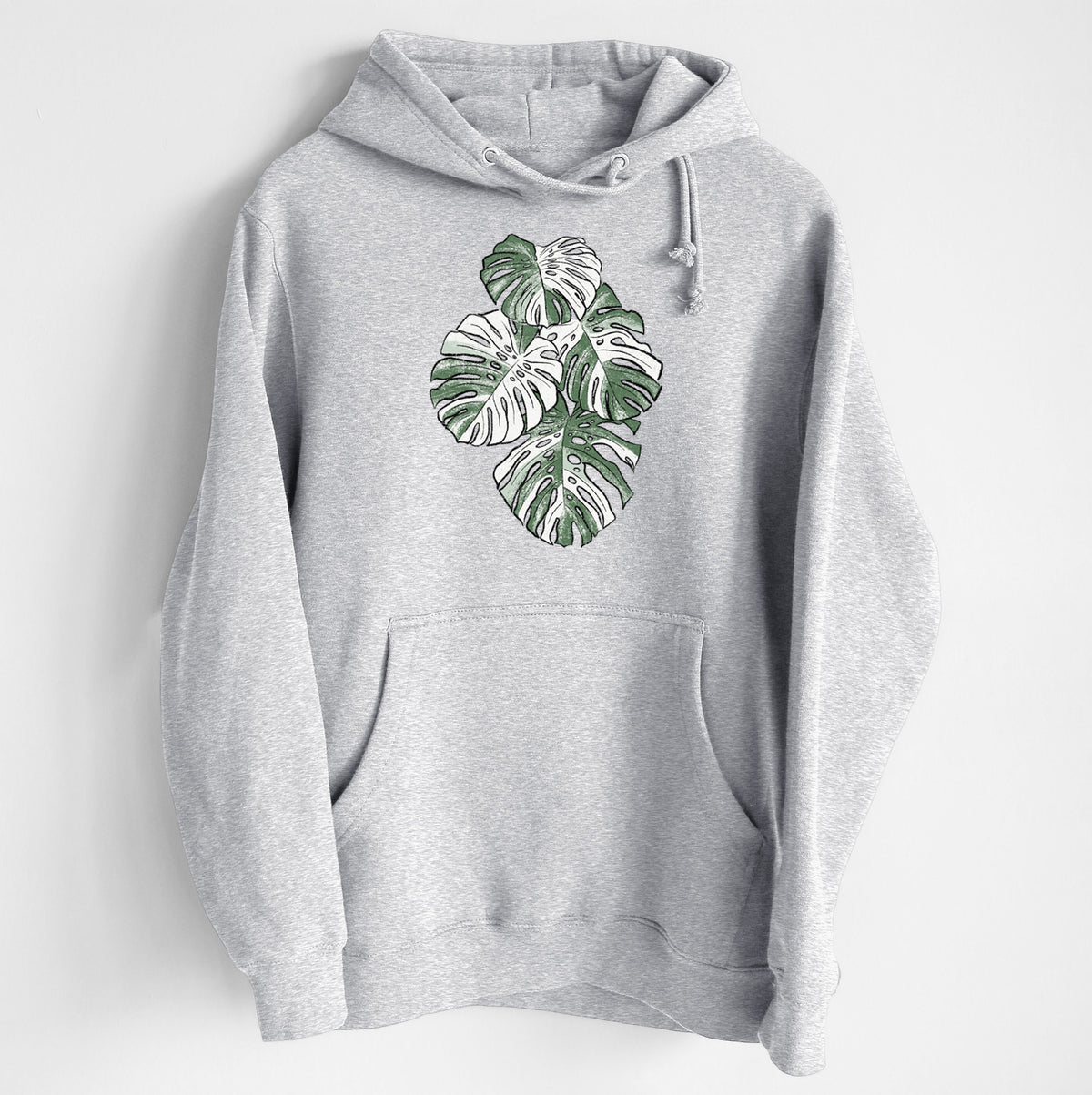 Variegated Monstera - Heavyweight Fleece Hoodie
