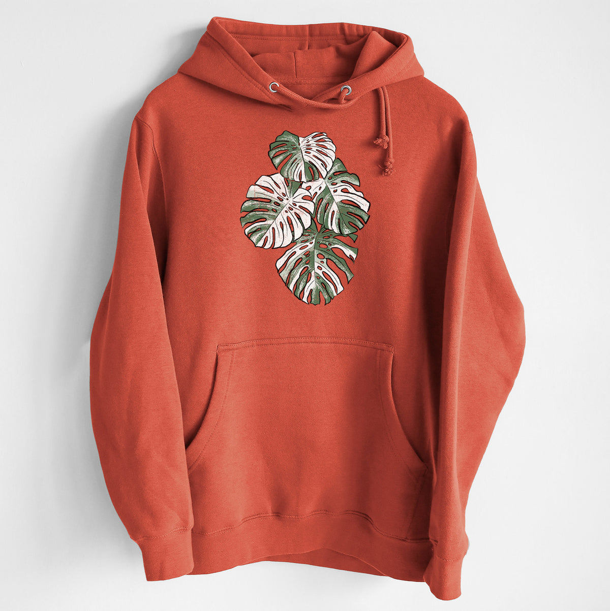 Variegated Monstera - Heavyweight Fleece Hoodie