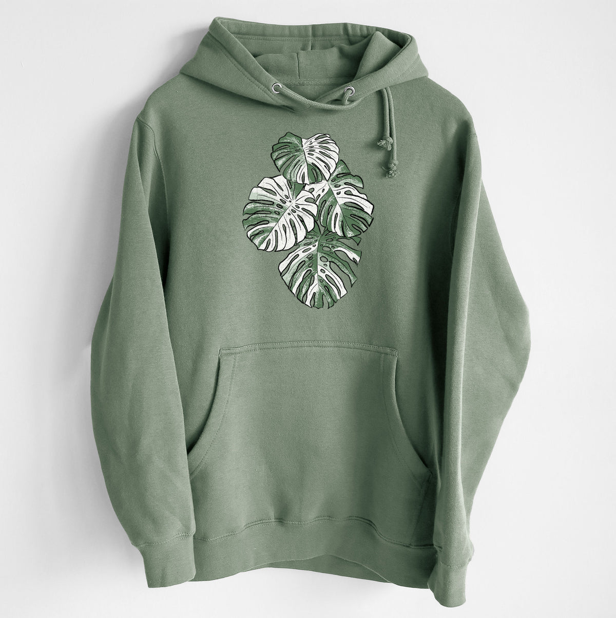 Variegated Monstera - Heavyweight Fleece Hoodie