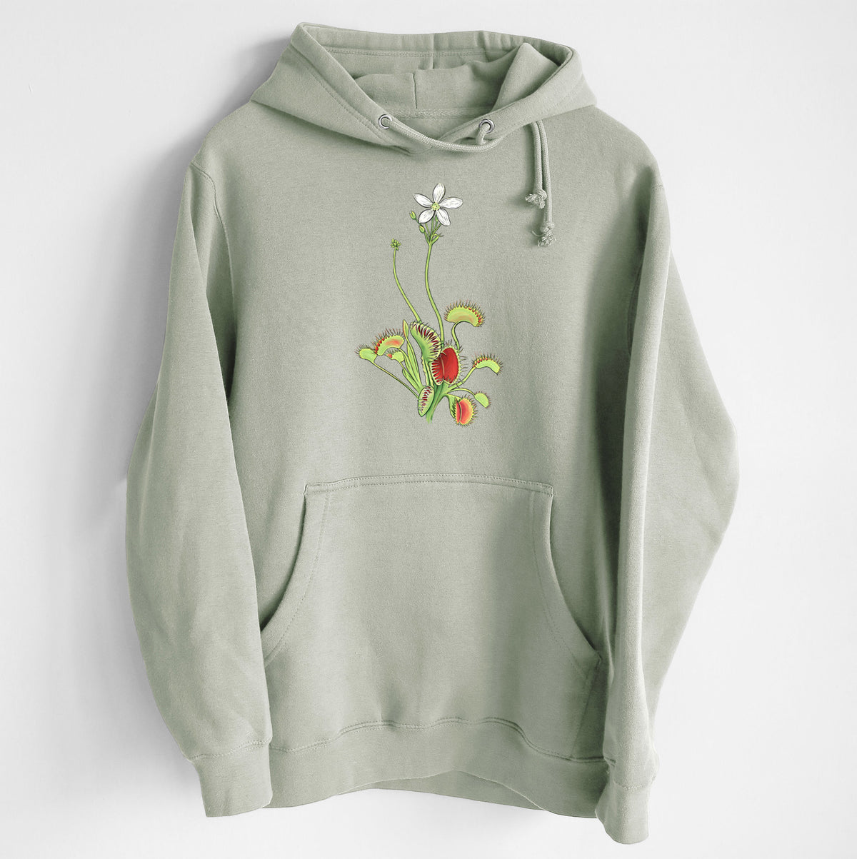 Colorful Carnivorous Venus Fly Trap - Heavyweight Fleece Hoodie