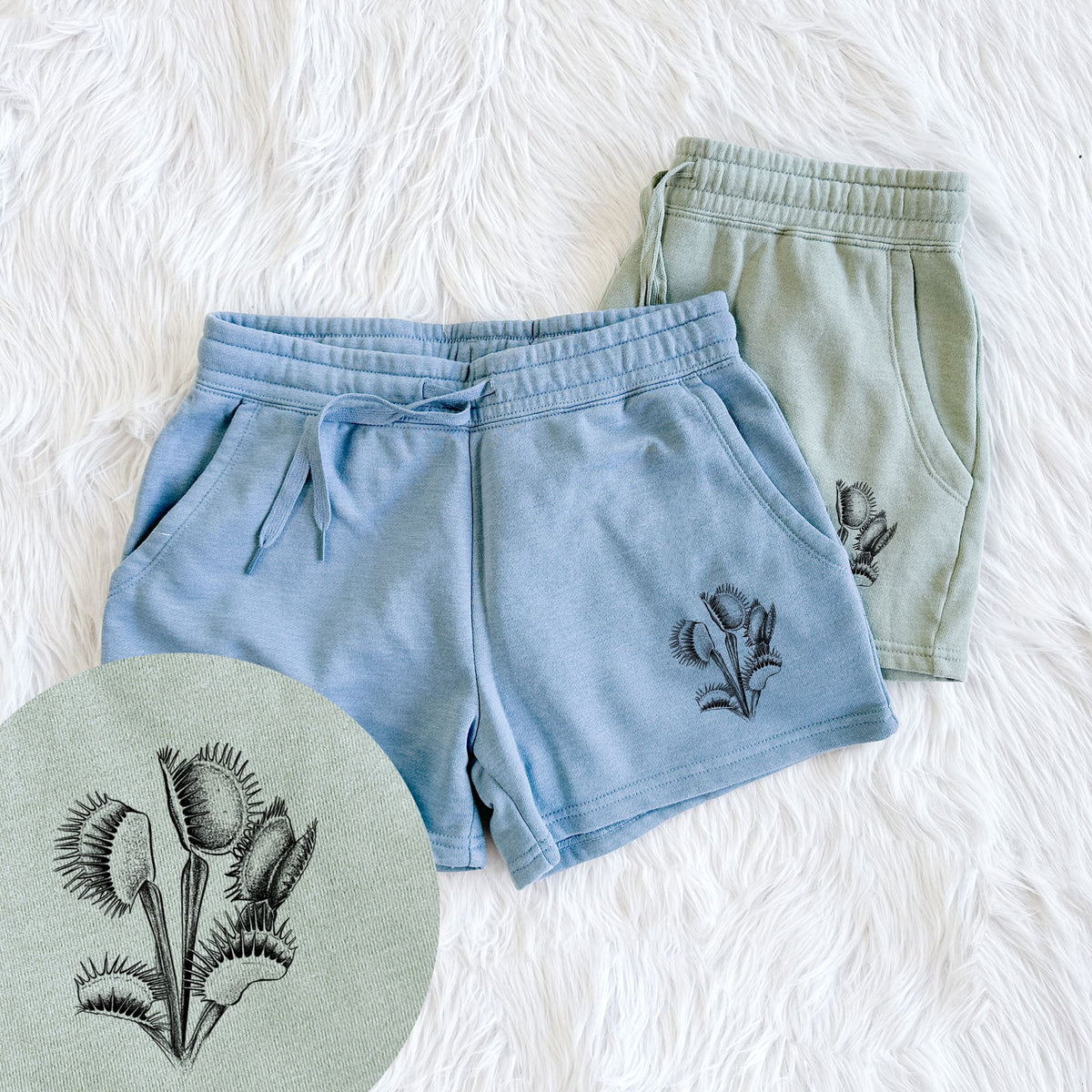 Venus Fly Trap - Dionaea muscipula - Women's Cali Wave Shorts