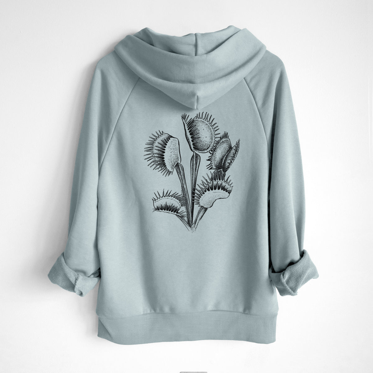 Venus Fly Trap - Dionaea muscipula - UltraLuxe Heavyweight French Terry Hoodie