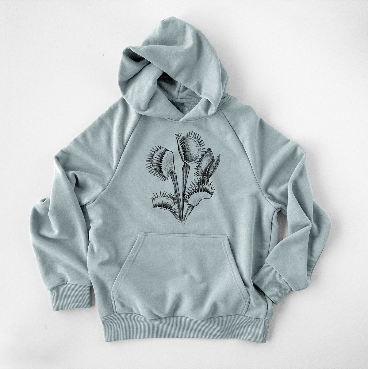Venus Fly Trap - Dionaea muscipula - UltraLuxe Heavyweight French Terry Hoodie