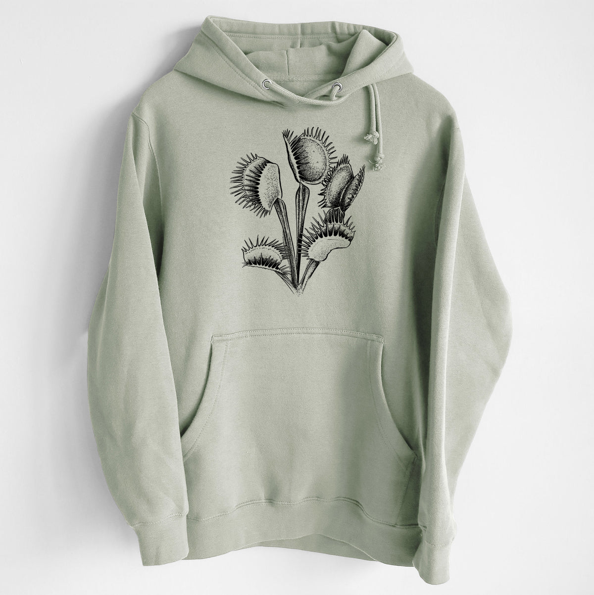 Venus Fly Trap - Dionaea muscipula - Heavyweight Fleece Hoodie