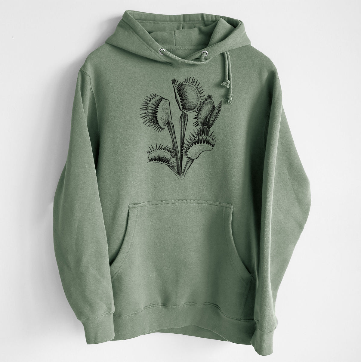 Venus Fly Trap - Dionaea muscipula - Heavyweight Fleece Hoodie
