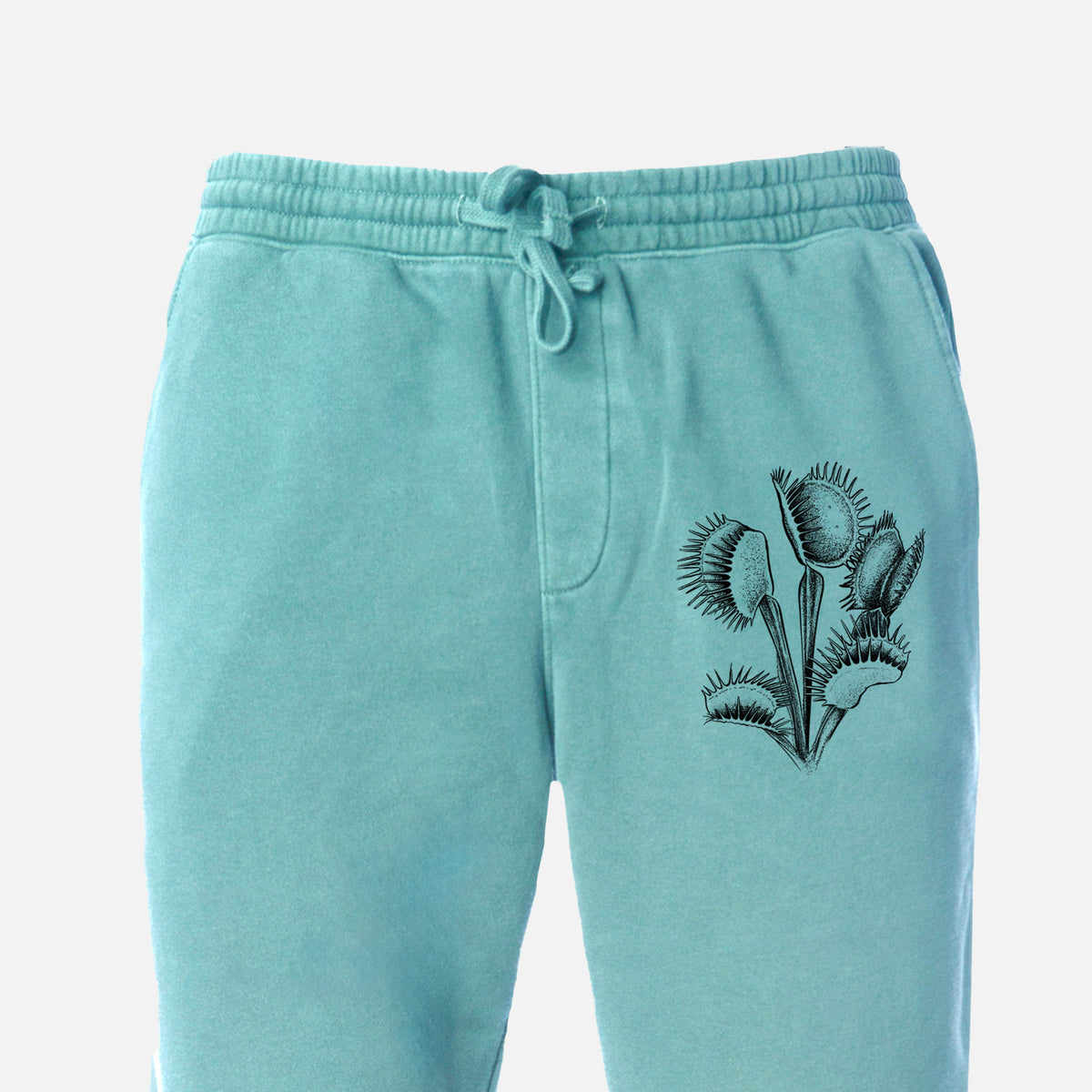 Venus Fly Trap - Dionaea muscipula - Unisex Pigment Dyed Sweatpants