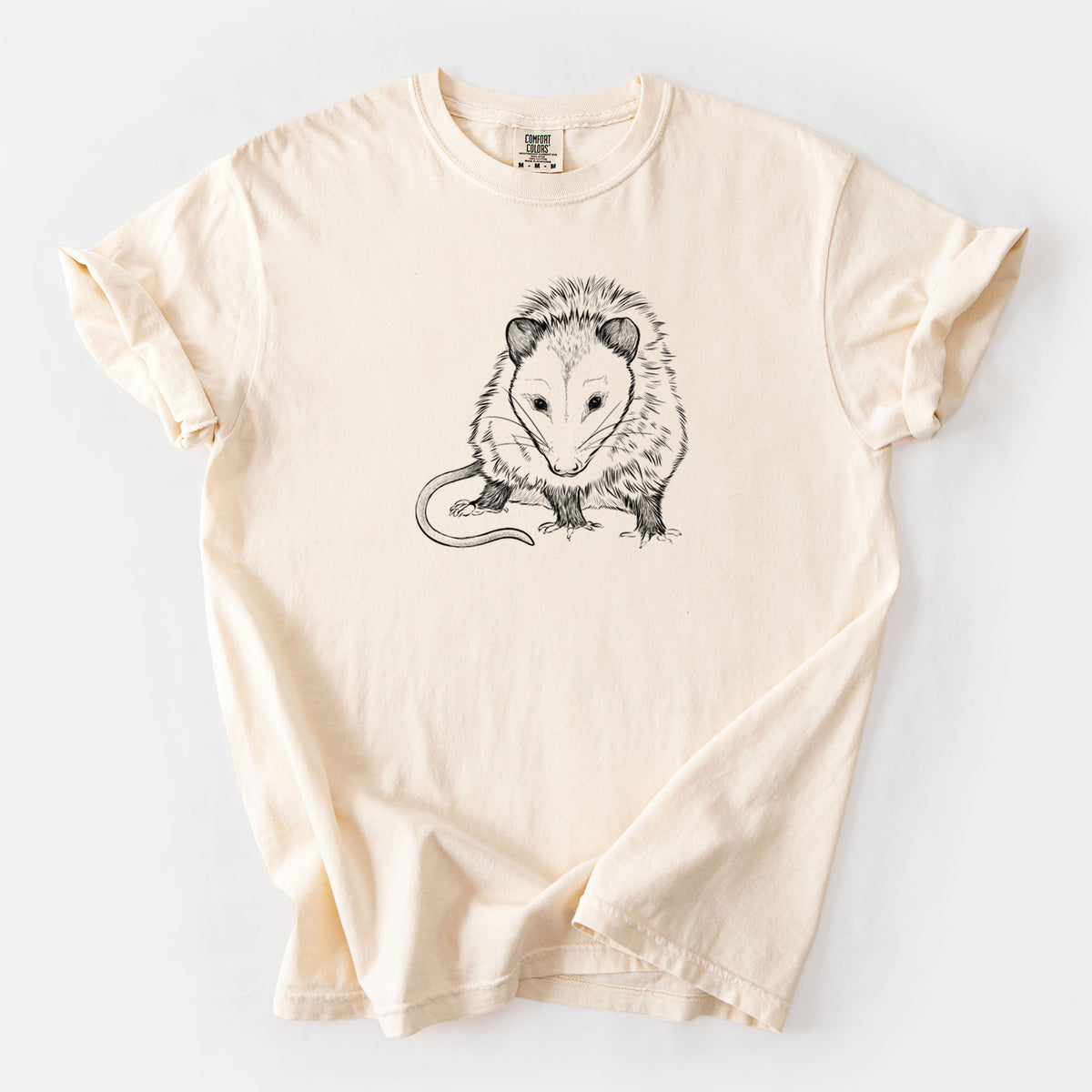 Virginia Opossum - Didelphis virginiana - Unisex Comfort Colors Garment-Dyed Heavyweight T-shirt